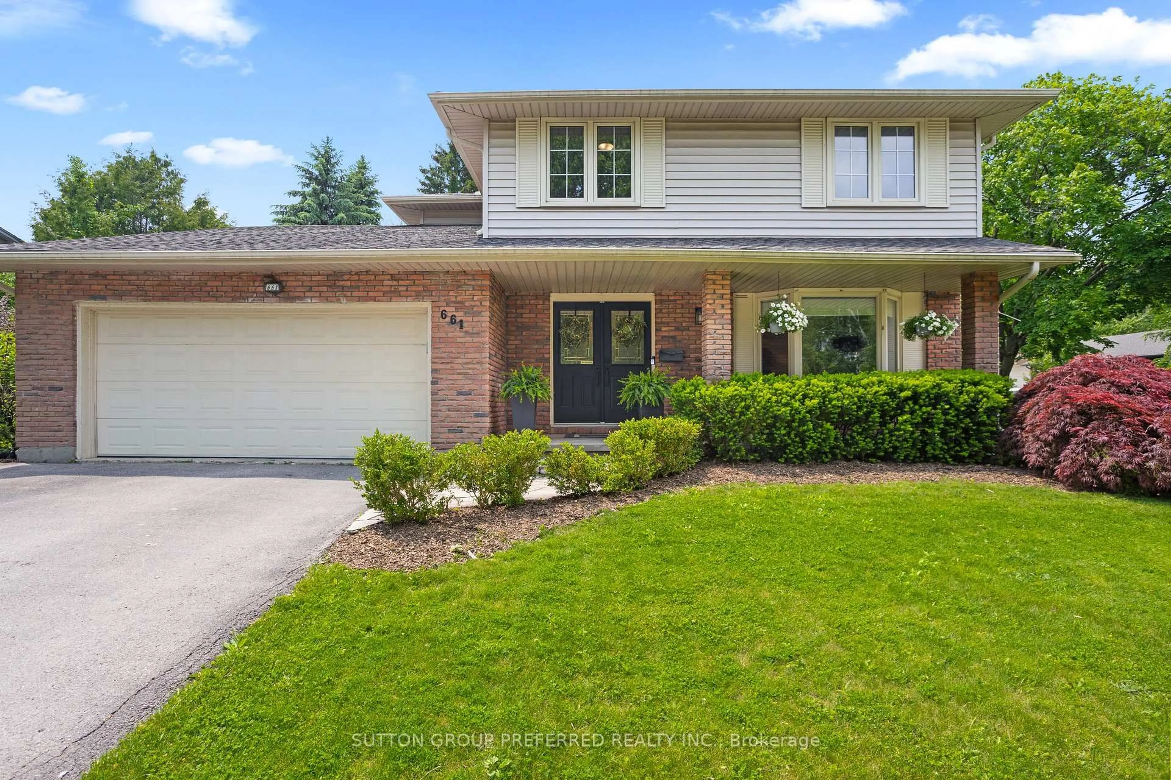 Home with brick exterior material, street for 661 CRANBROOK Rd, London South Ontario N6K 1W8