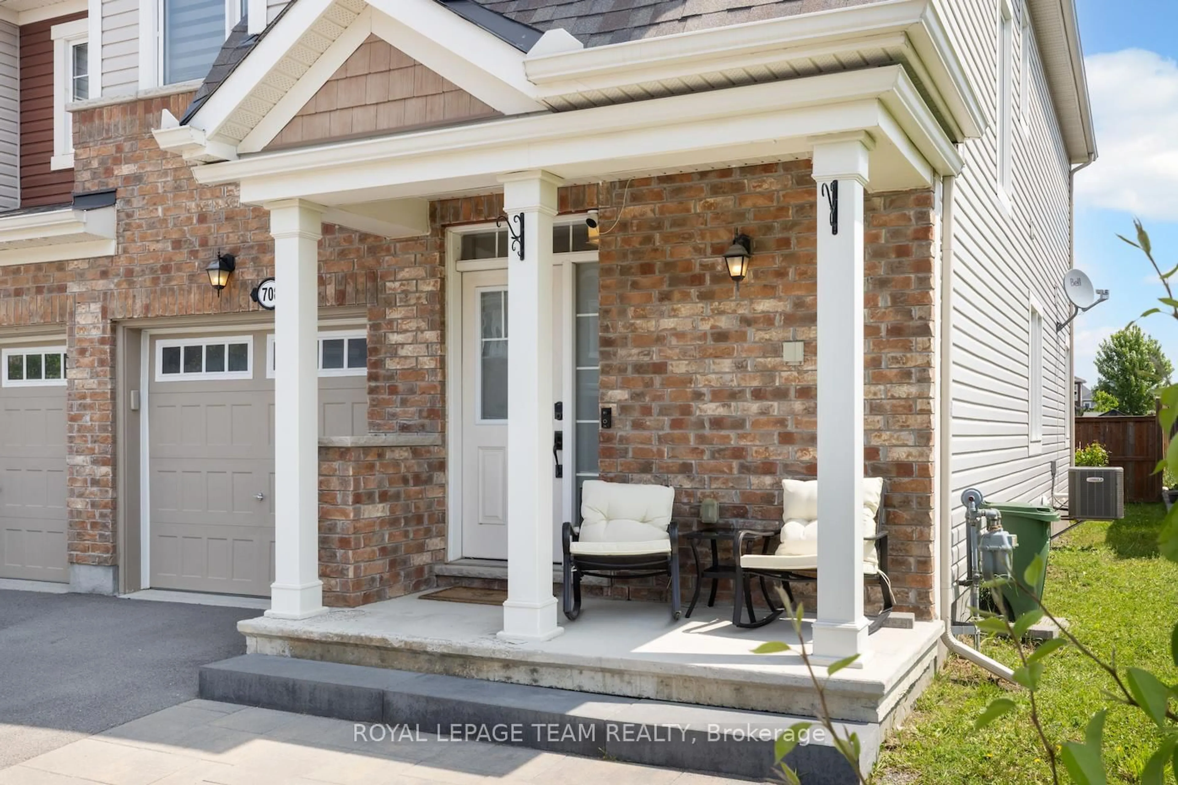 Home with brick exterior material, street for 708 Logperch Circ, Ottawa Ontario K2J 0R8