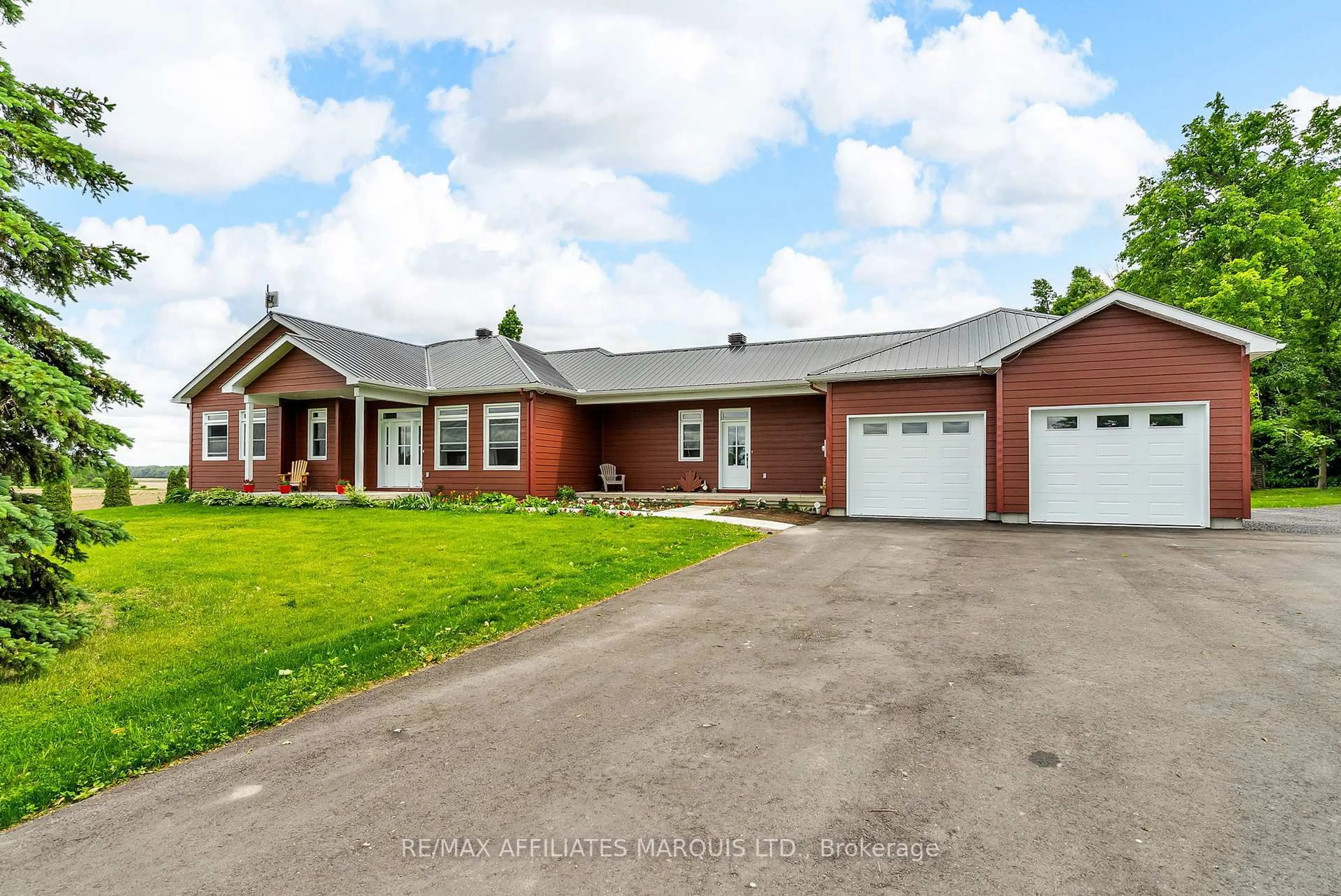A pic from outside/outdoor area/front of a property/back of a property/a pic from drone, street for 21038 Mccormick Rd, North Glengarry Ontario K0C 1A0