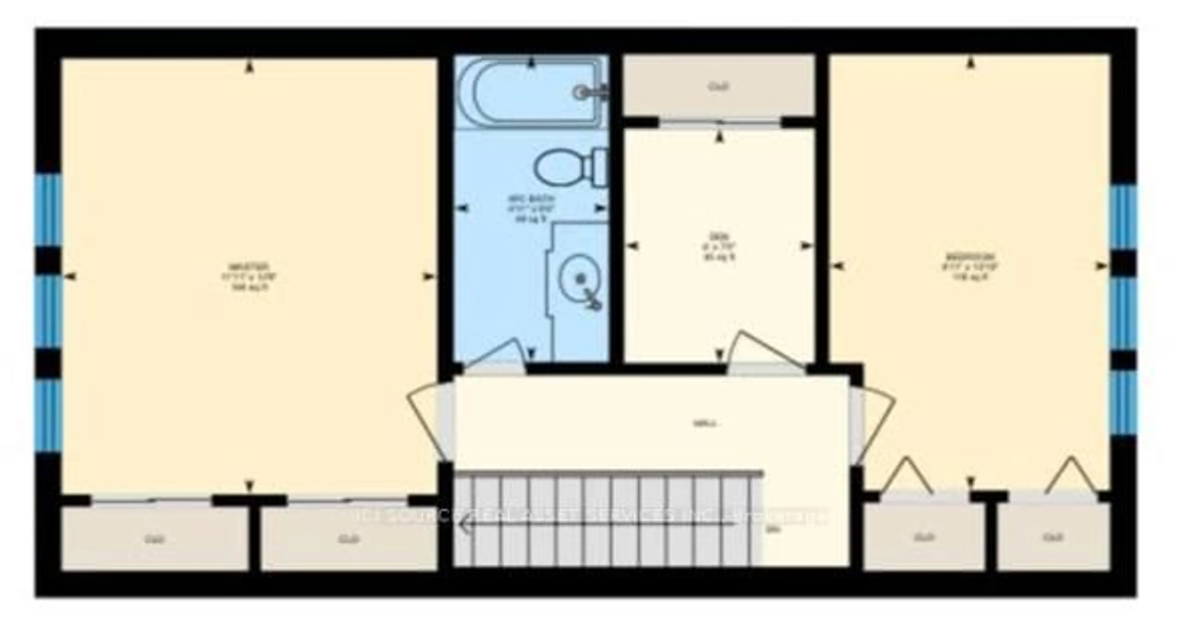 Floor plan for 1 Place D'armes #55, Kingston Ontario K7K 6S3