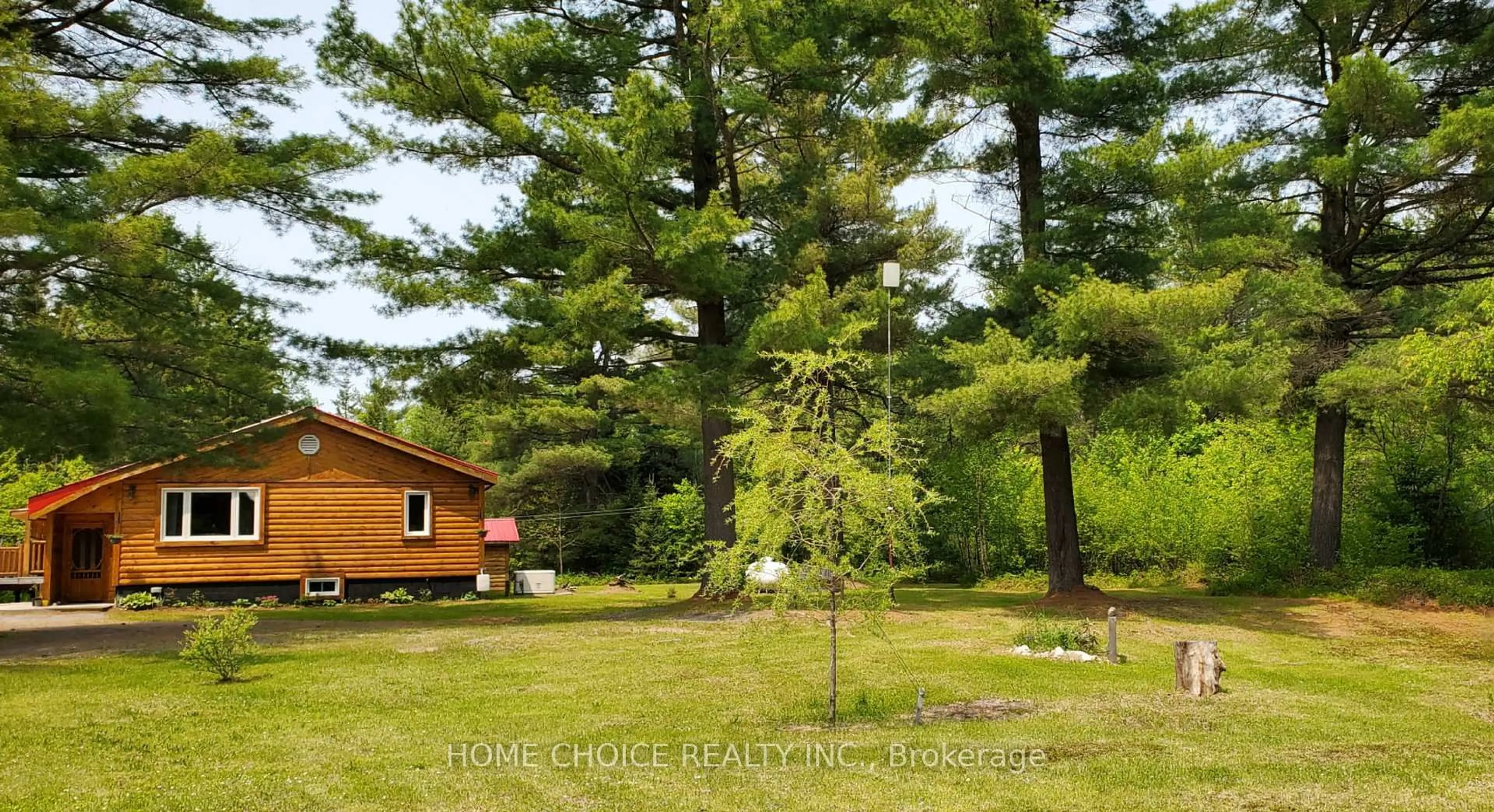 Patio, forest/trees view for 1190 North Baptiste Lake Rd, Maynooth Ontario K0L 2S0