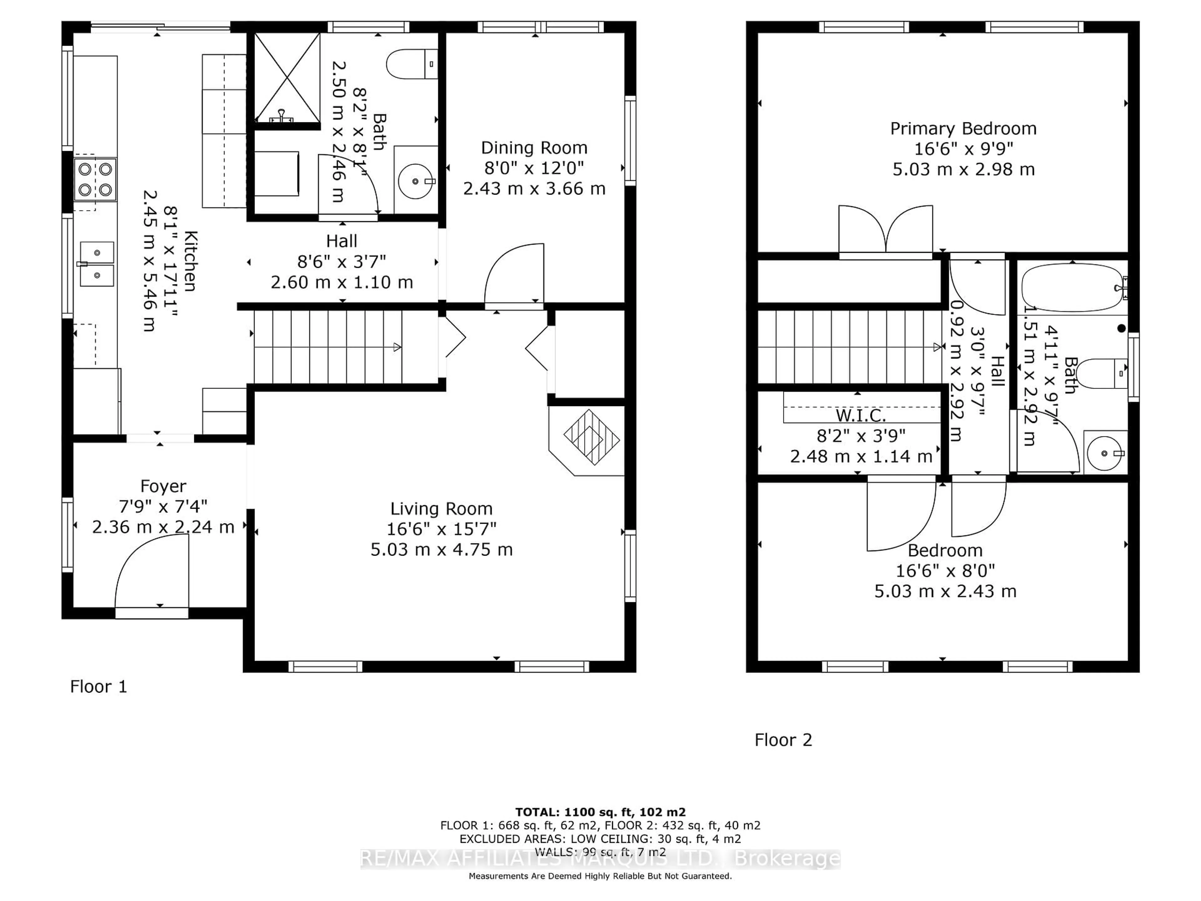 Floor plan for 20370 Knox St, South Glengarry Ontario K0C 2C0