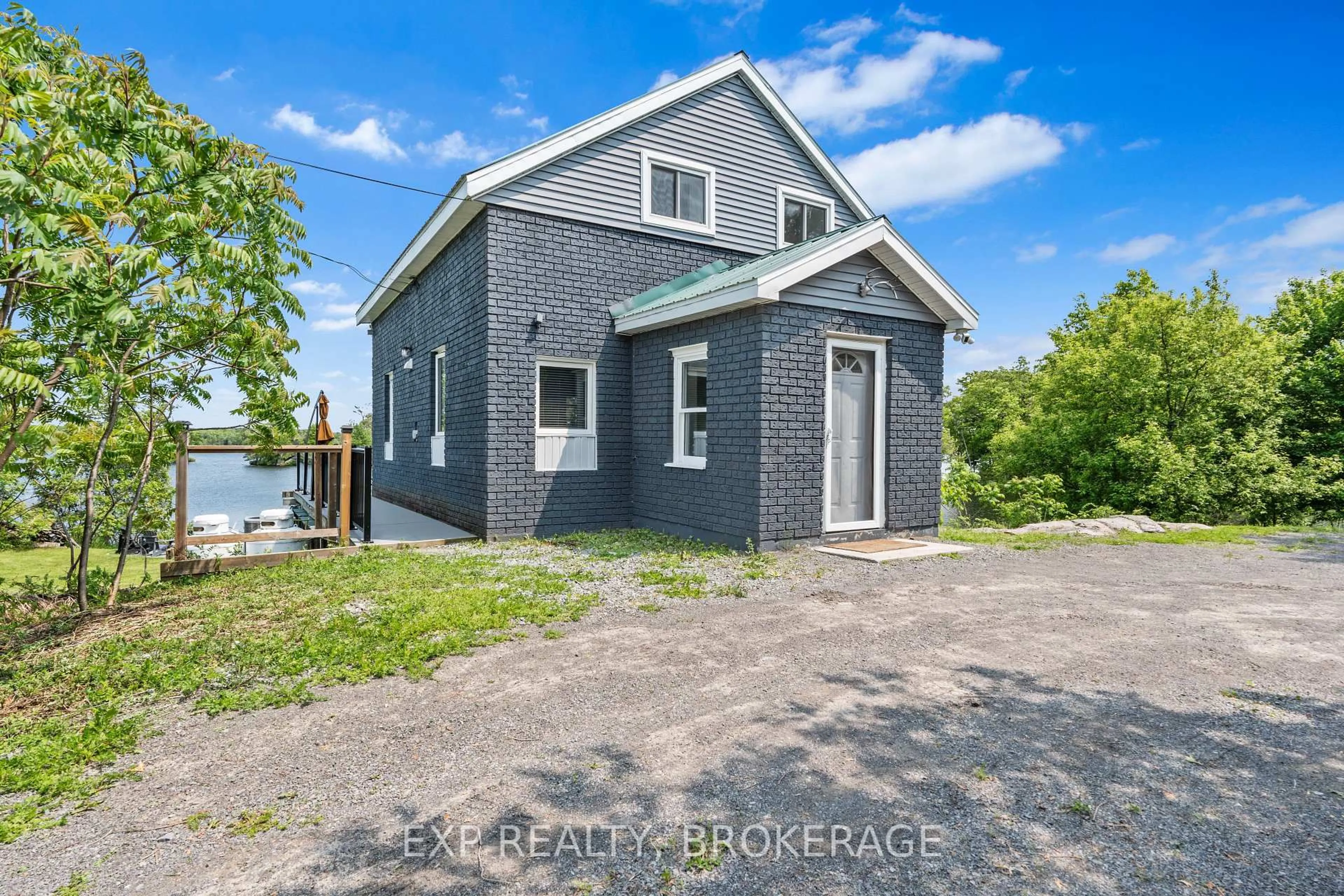 A pic from outside/outdoor area/front of a property/back of a property/a pic from drone, unknown for 1217 GILES Lane, Godfrey Ontario K0H 1T0