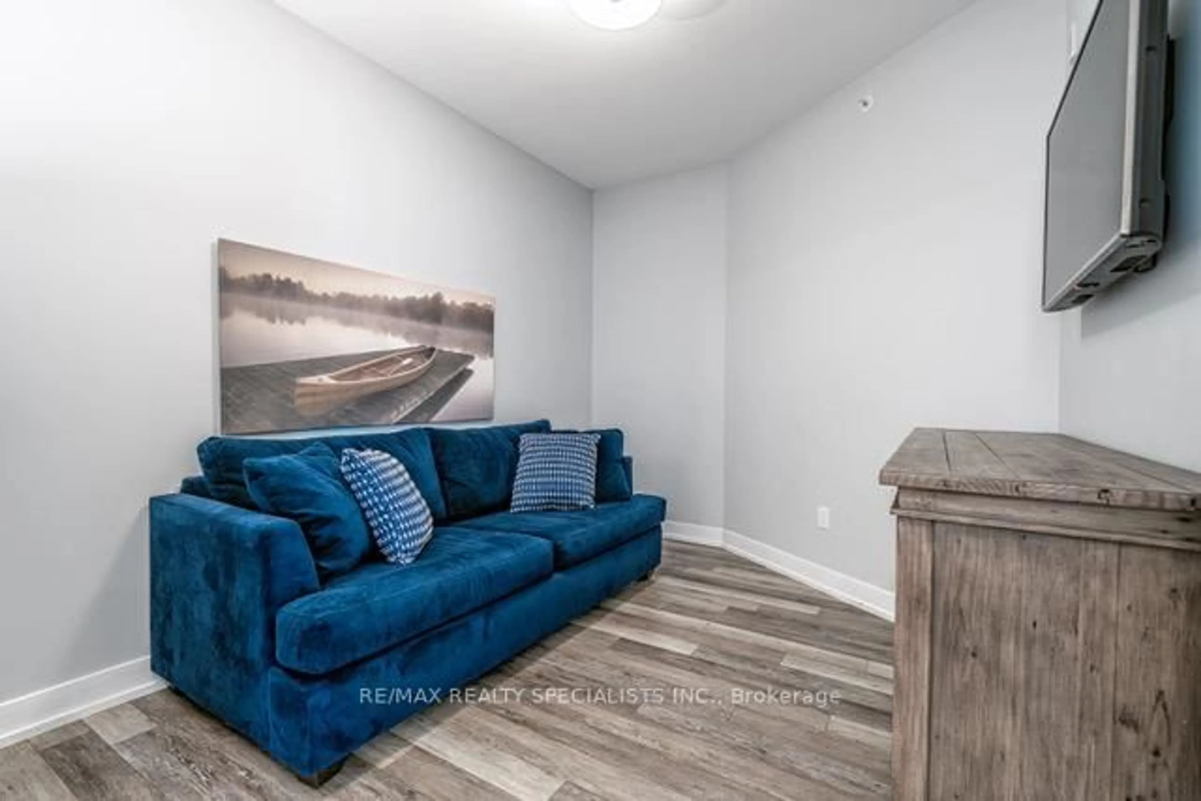 Living room with furniture, unknown for 25 Pen Lake Point Rd #230, Huntsville Ontario P1H 1A9