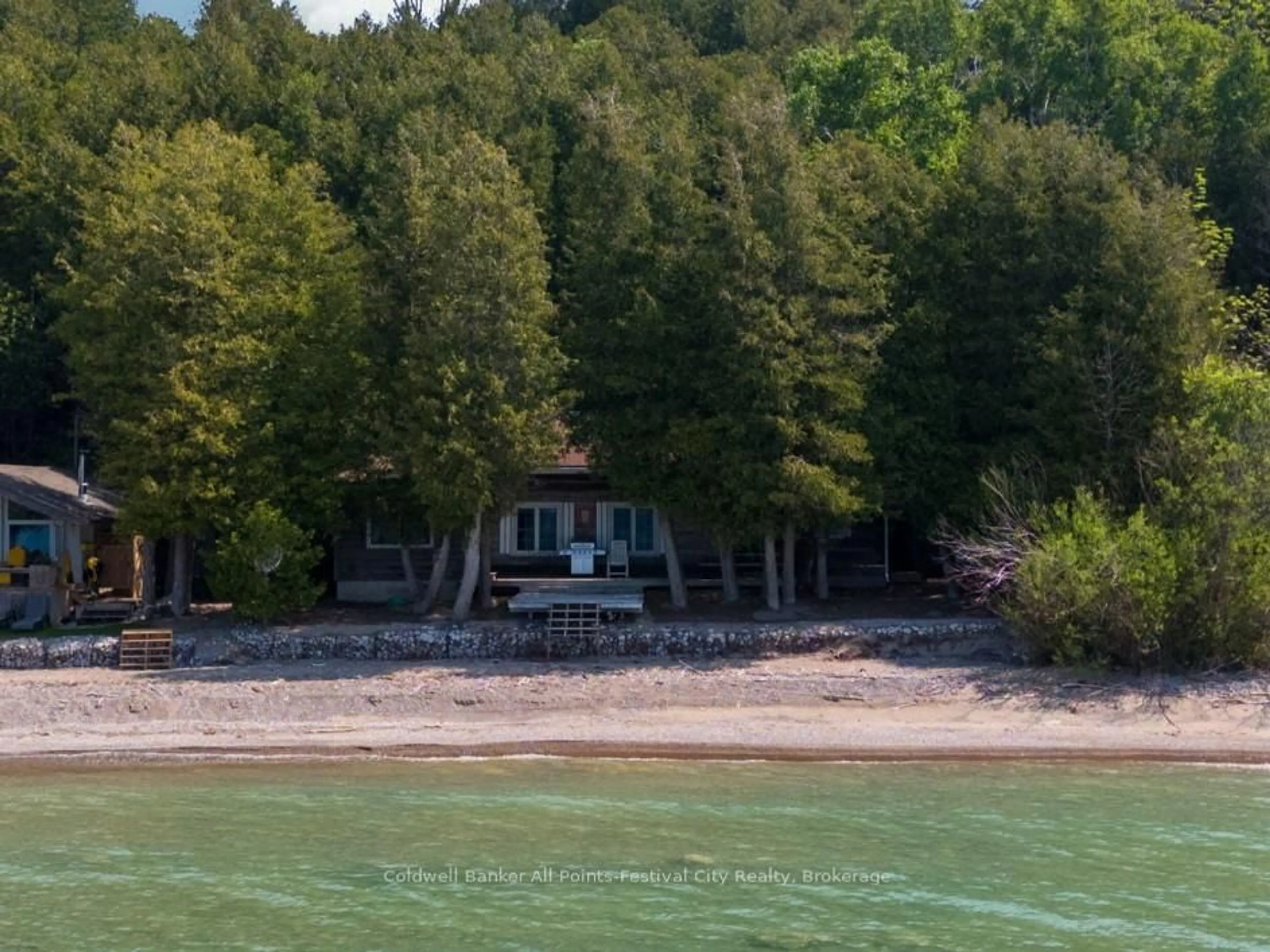A pic from outside/outdoor area/front of a property/back of a property/a pic from drone, water/lake/river/ocean view for 83425 Cedar Bank Dr, Ashfield-Colborne-Wawanosh Ontario N7A 3X9