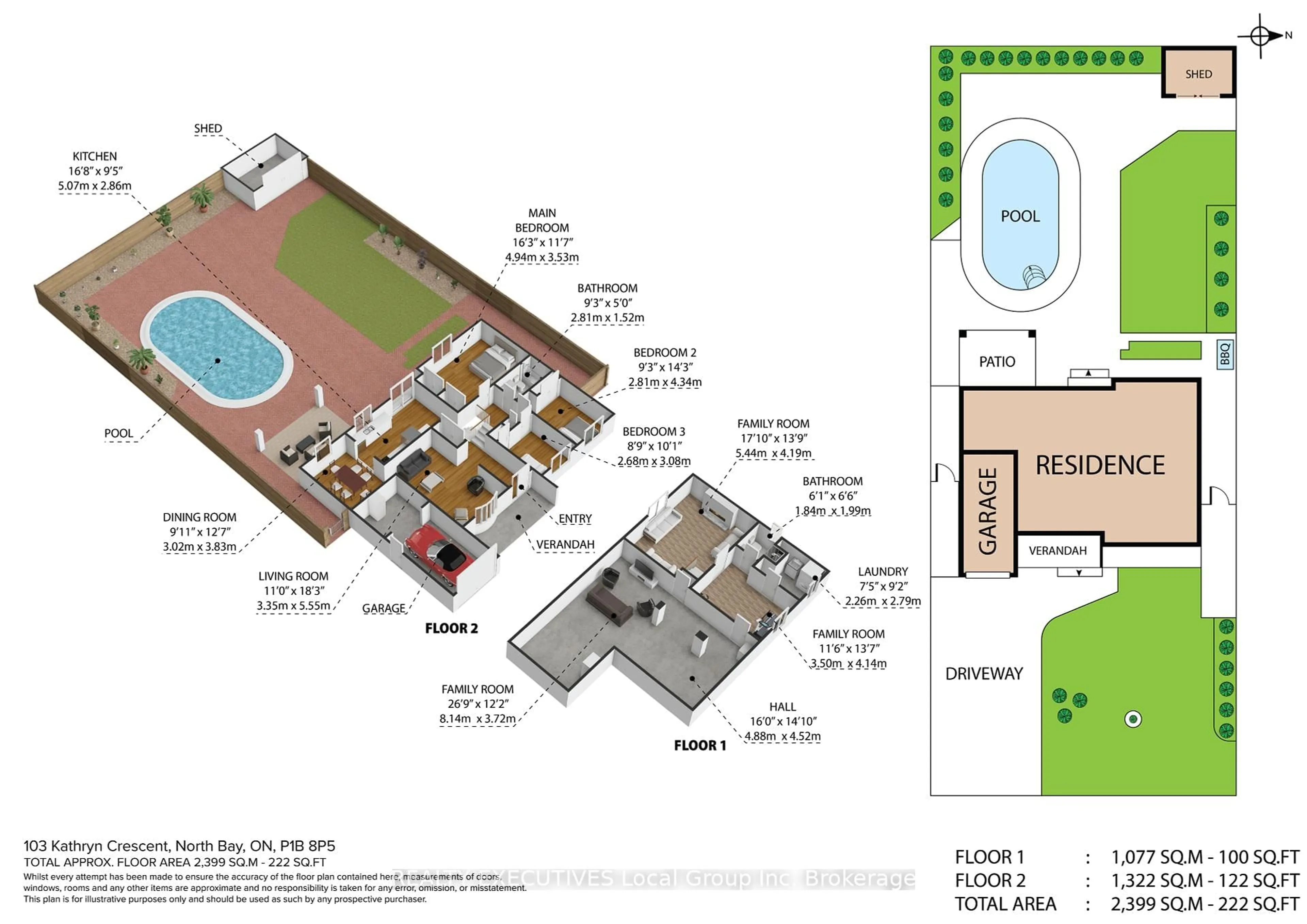 Floor plan for 103 KATHRYN Cres, North Bay Ontario P1B 8P5