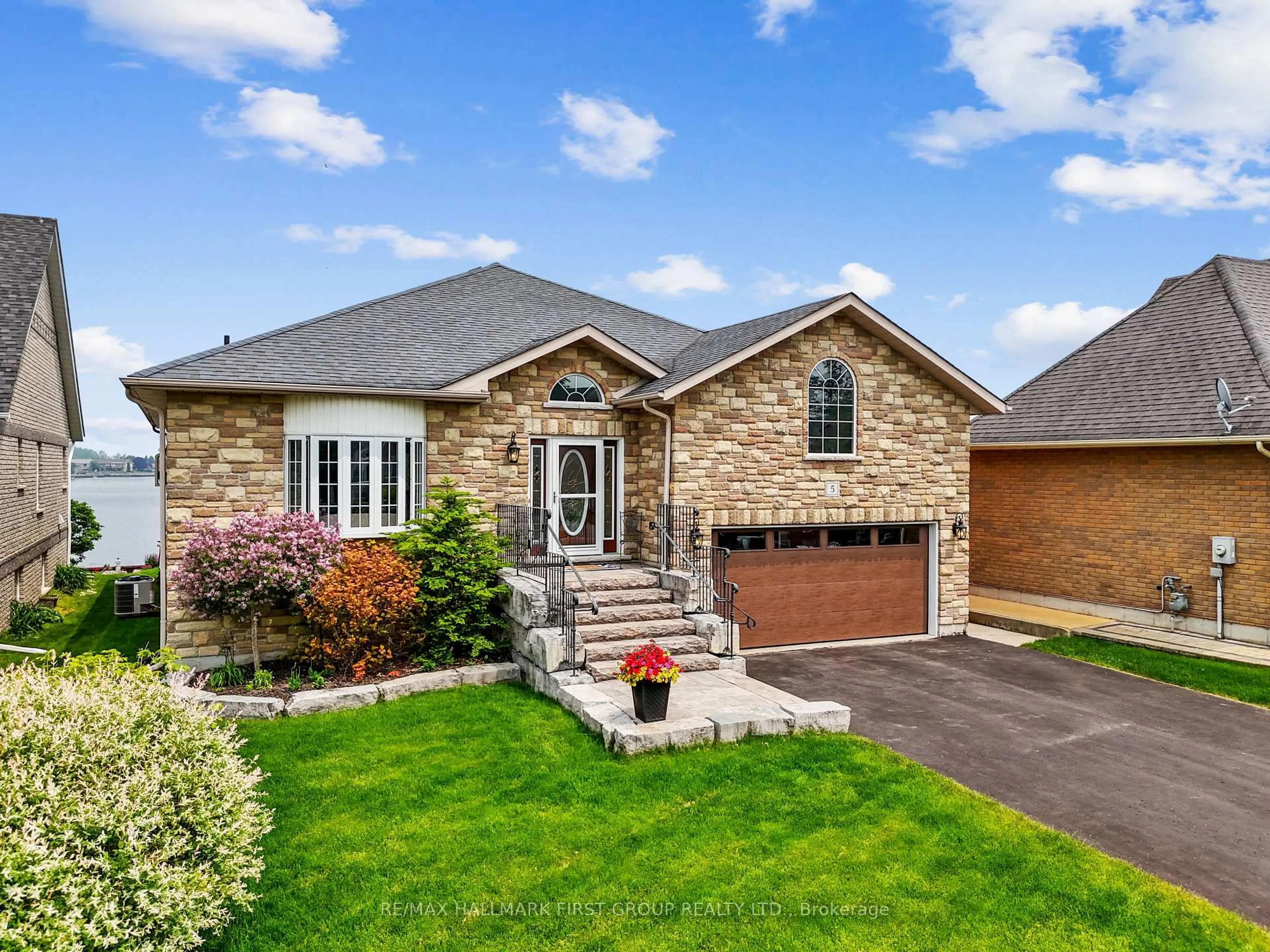 Home with brick exterior material, street for 5 Edgewater Dr, Brighton Ontario K0K 1H0
