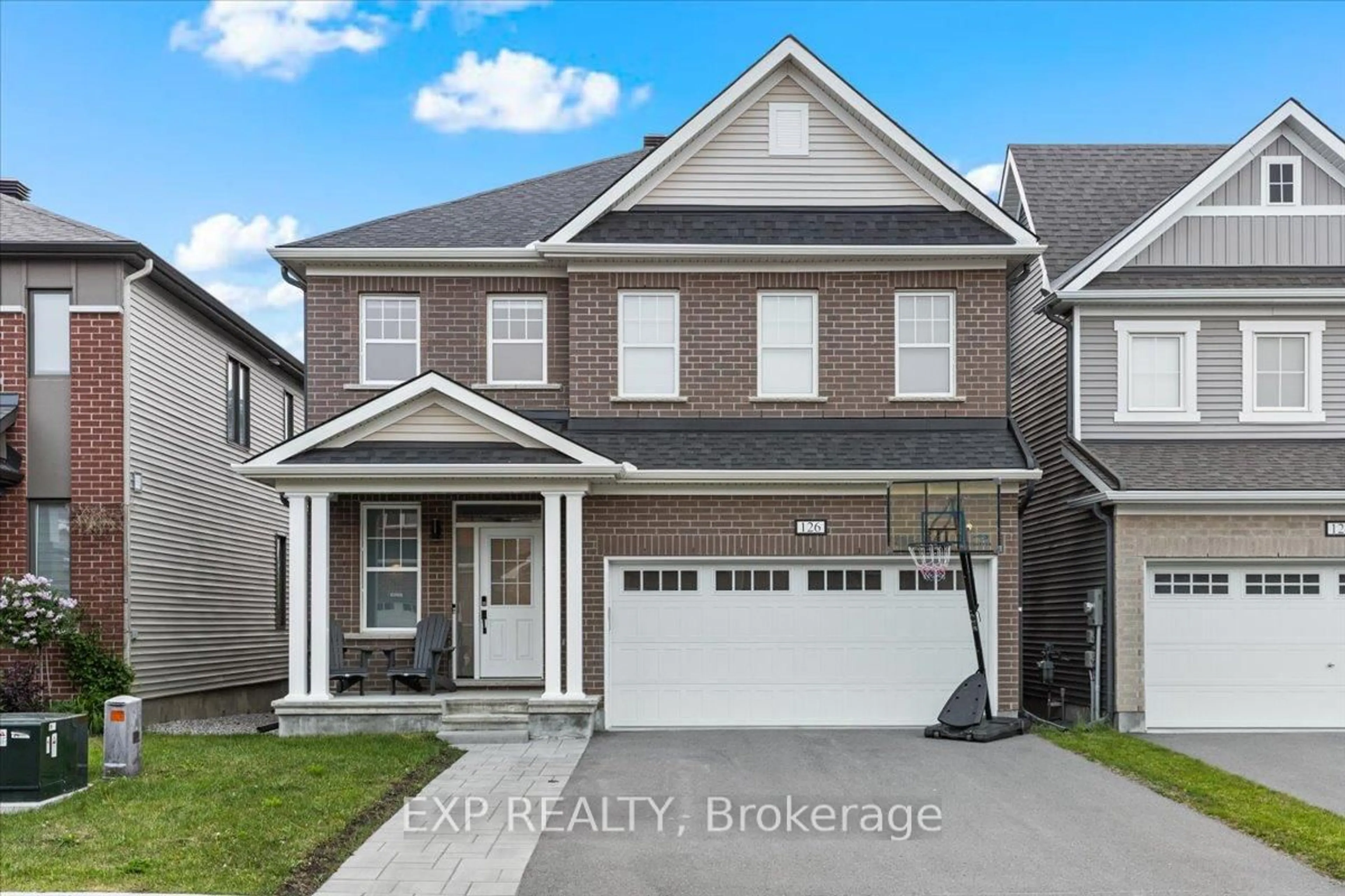 Home with brick exterior material, street for 126 Unity Pl, Ottawa Ontario K2S 2Y8