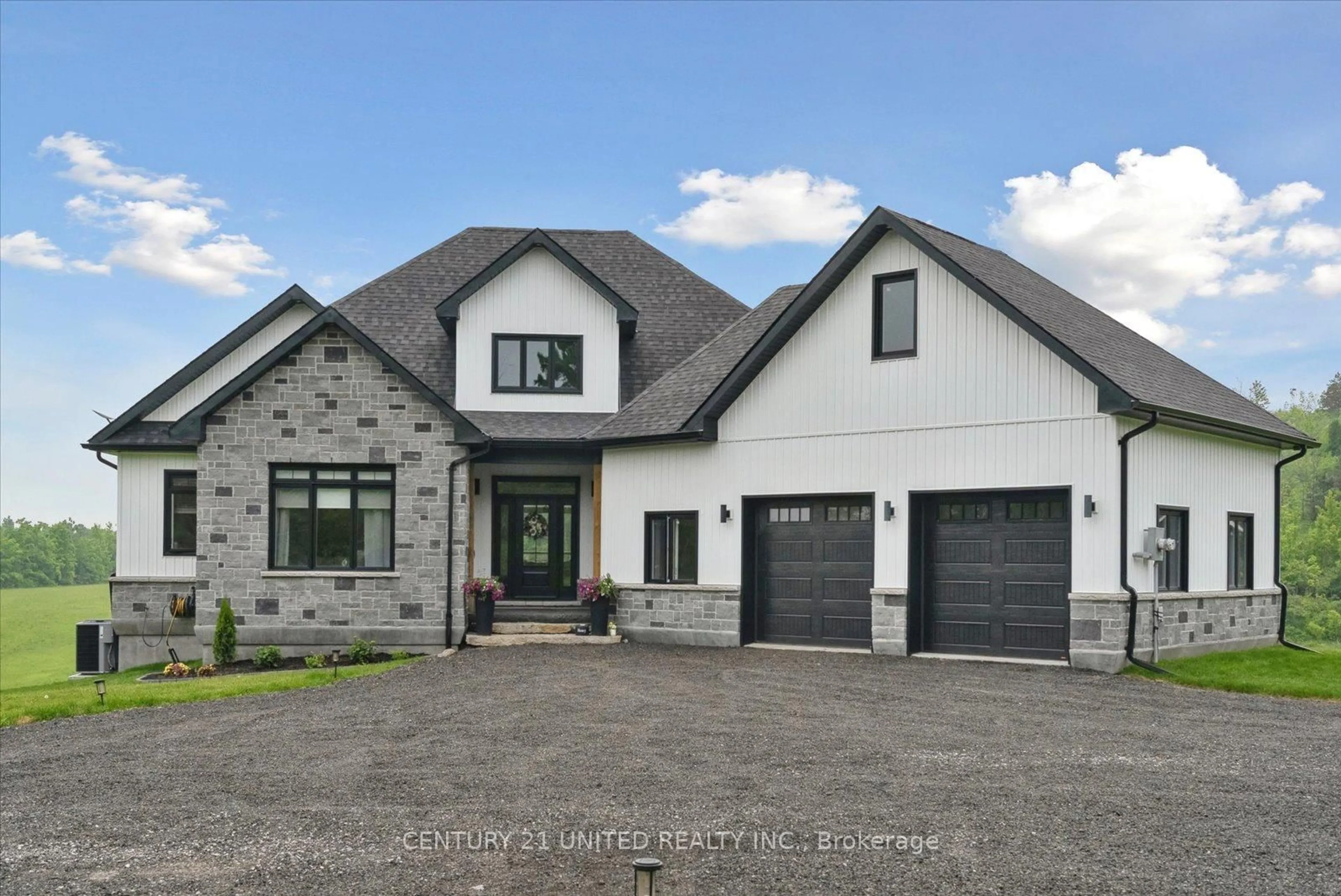 Home with brick exterior material, street for 2580 Jones Quarter Line, Cavan Monaghan Ontario K0L 2W0