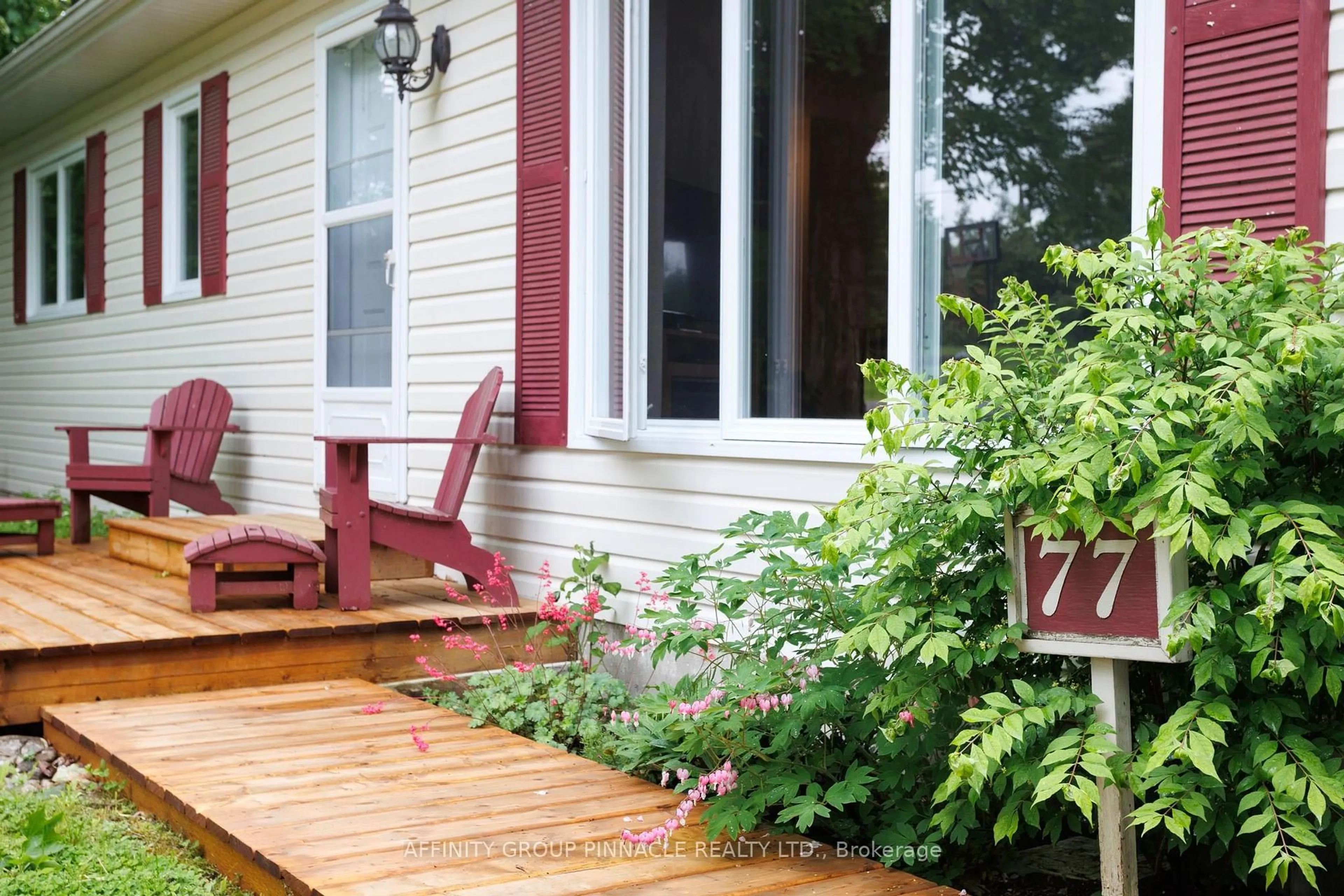 Patio, street for 77 Concession Rd, Kawartha Lakes Ontario K0M 1N0