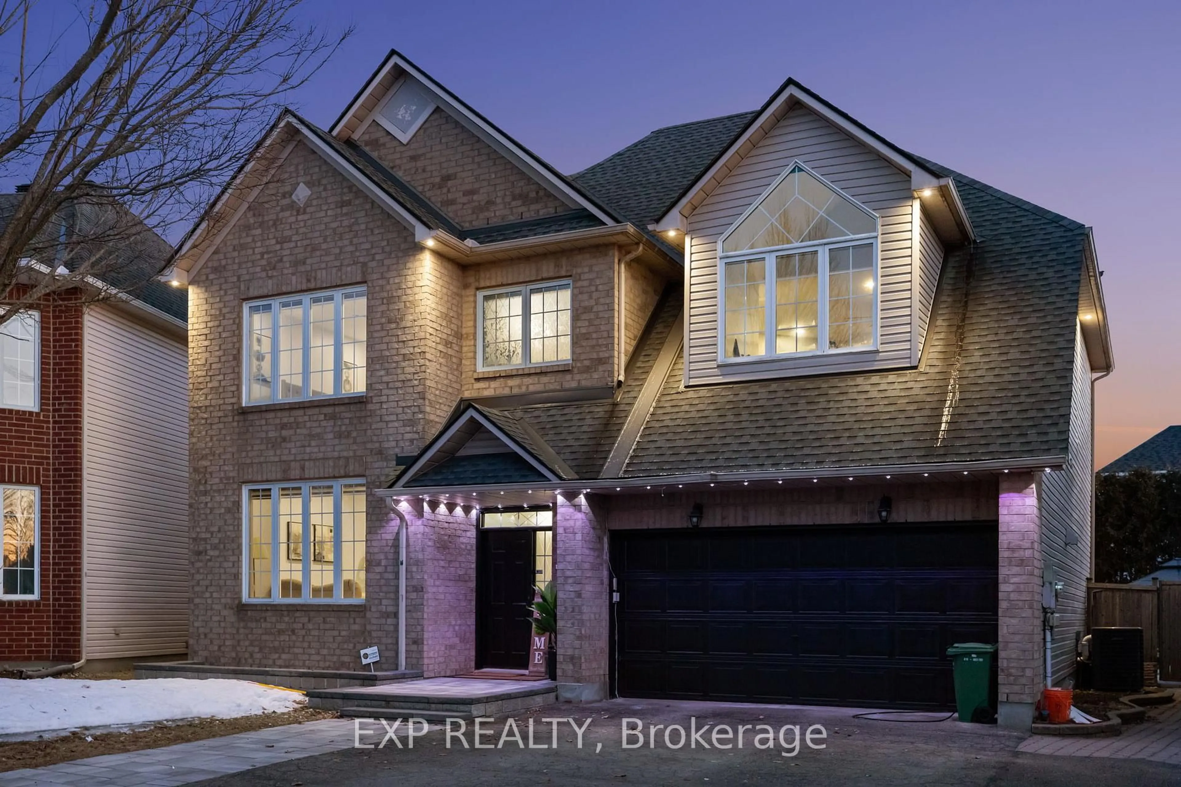 Home with brick exterior material, street for 2151 Avebury Dr, Orleans Ontario K4A 4G7