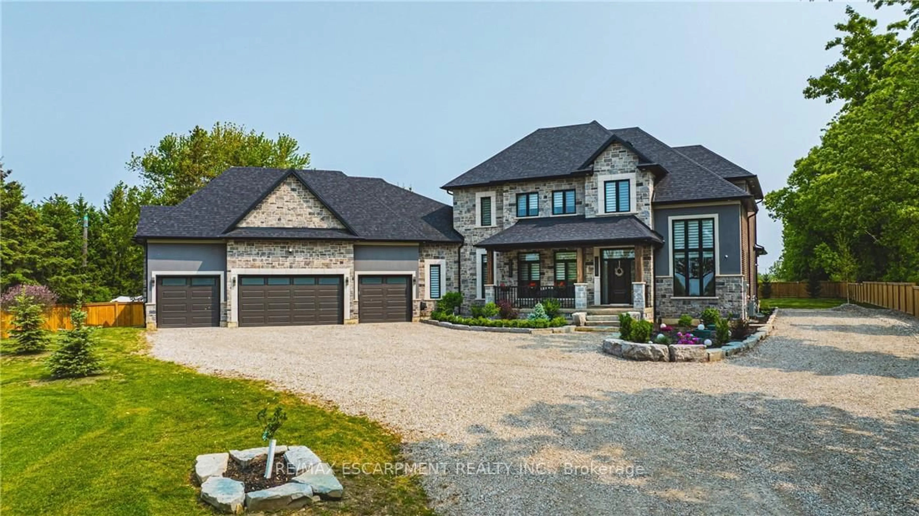 Home with brick exterior material, street for 8378 Chippewa Rd, Hamilton Ontario L0R 1W0
