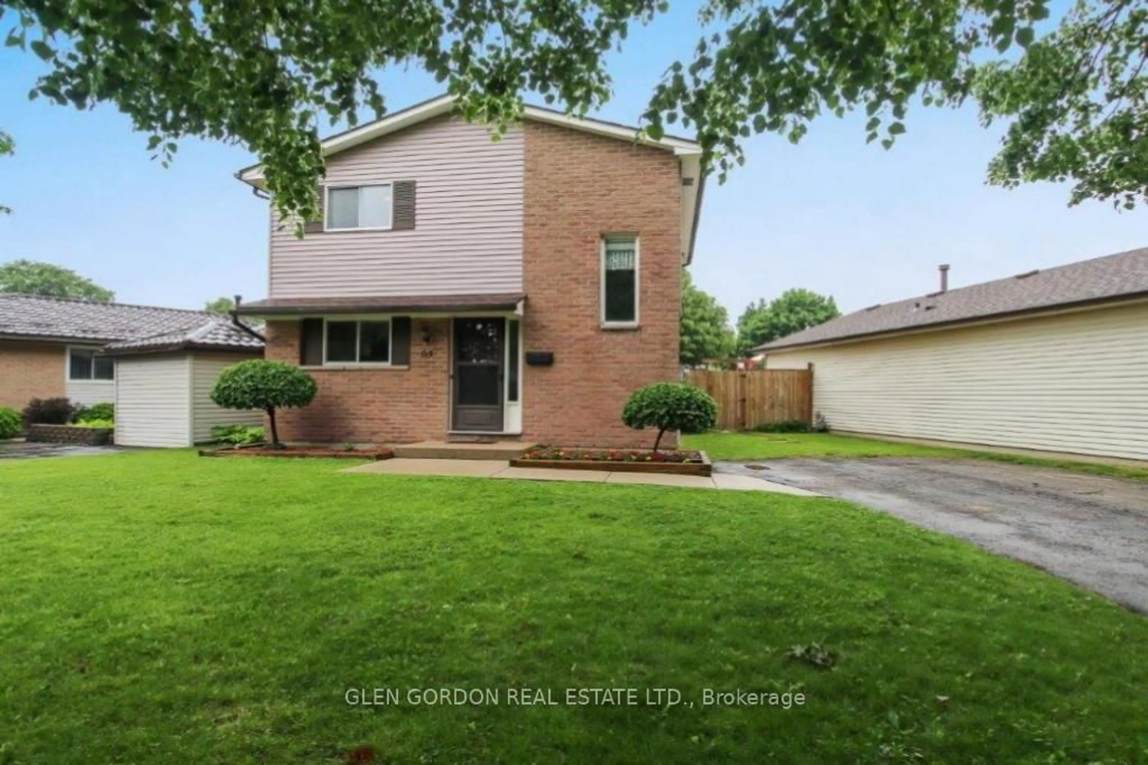 Home with brick exterior material, street for 63 Caprice Cres, London East Ontario N5V 3M1