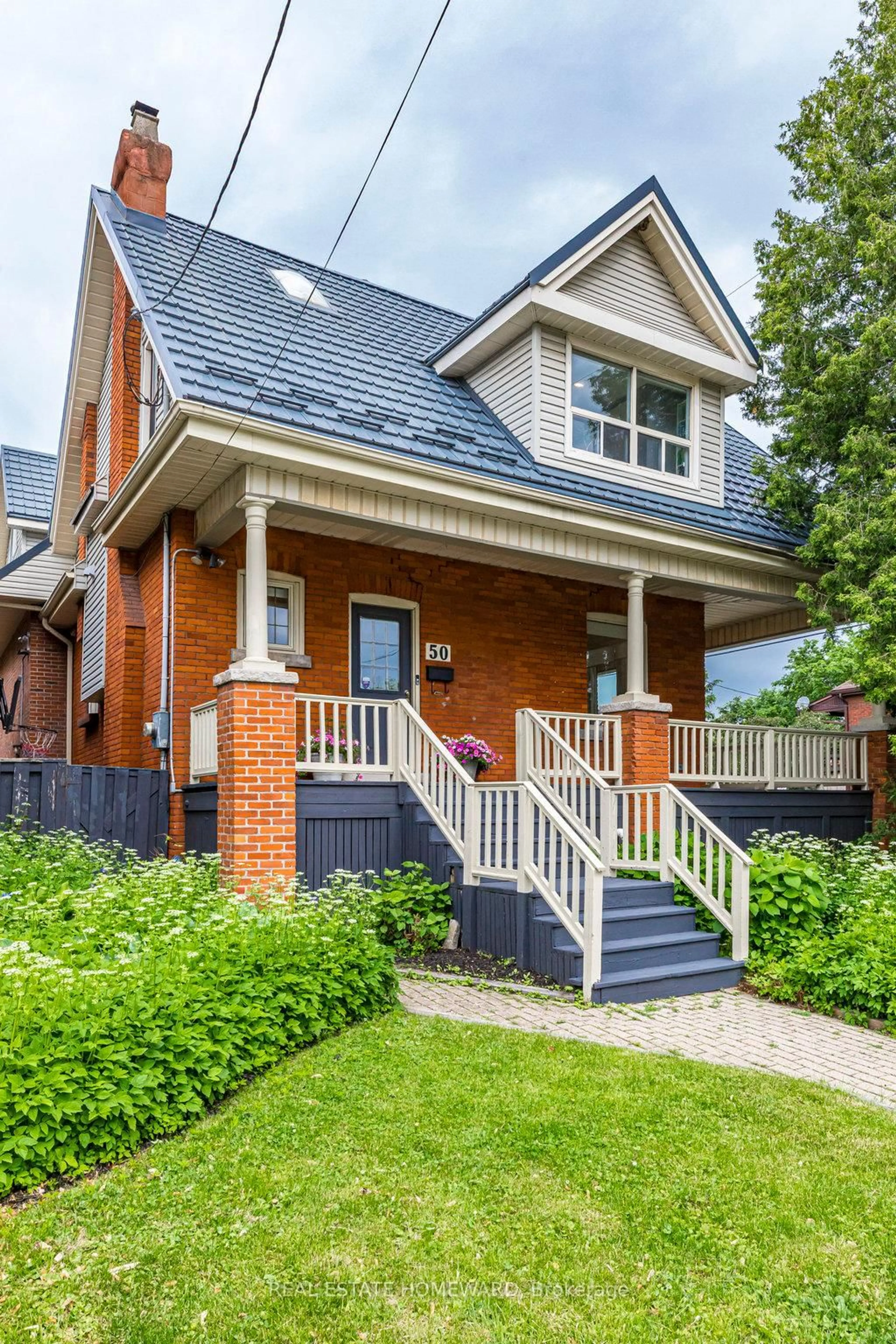Home with brick exterior material, street for 50 Hyde Park Ave, Hamilton Ontario L8P 4M7