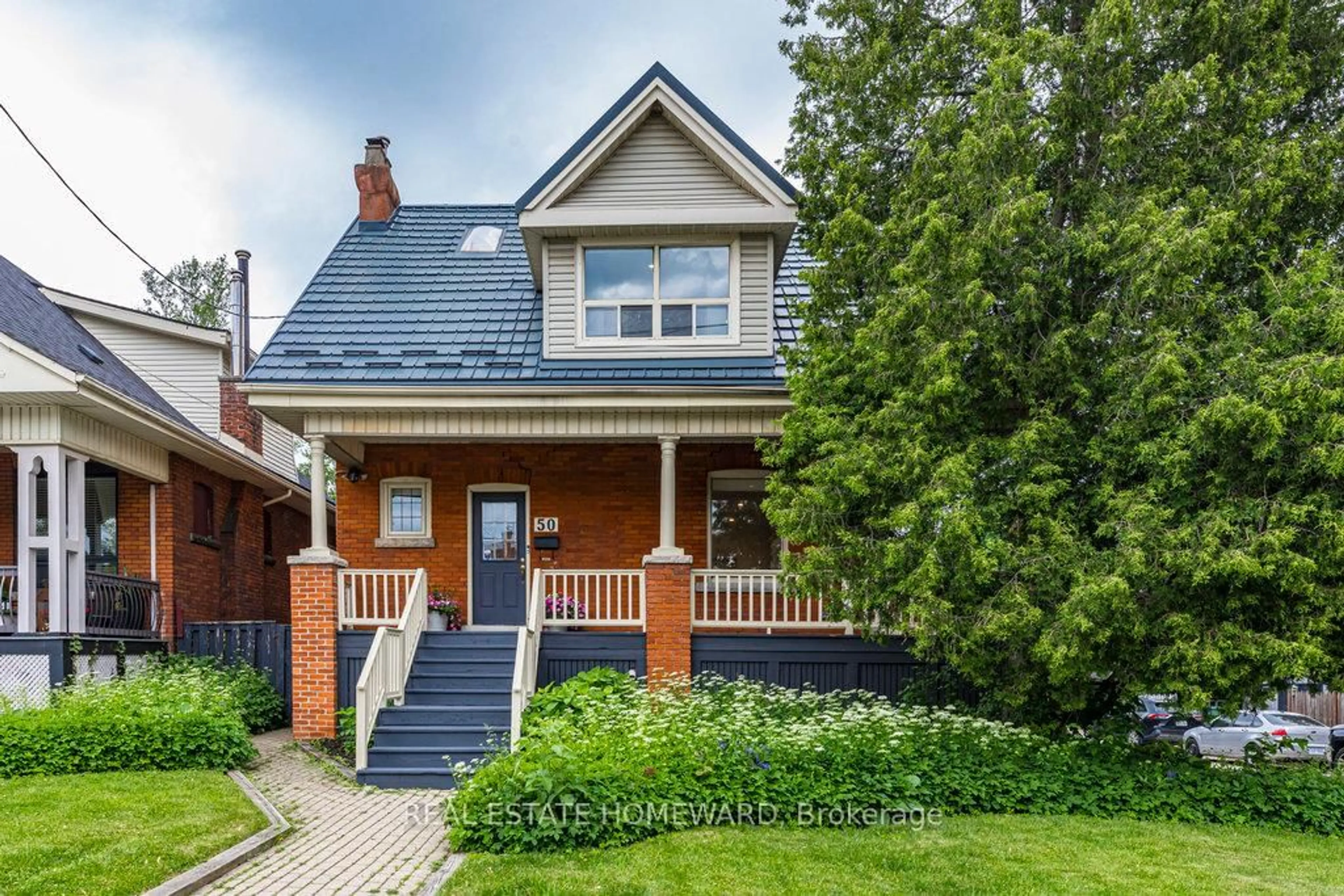 Home with brick exterior material, street for 50 Hyde Park Ave, Hamilton Ontario L8P 4M7