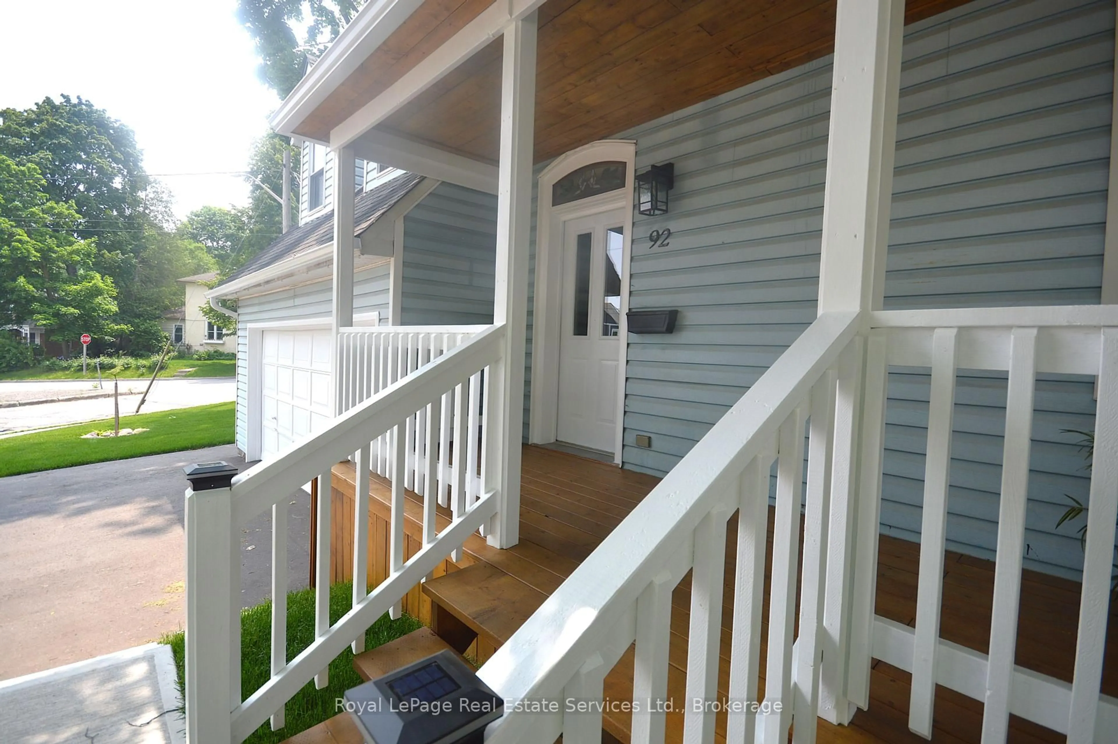 Home with vinyl exterior material, street for 92 ADAM St, Cambridge Ontario N3C 2K6