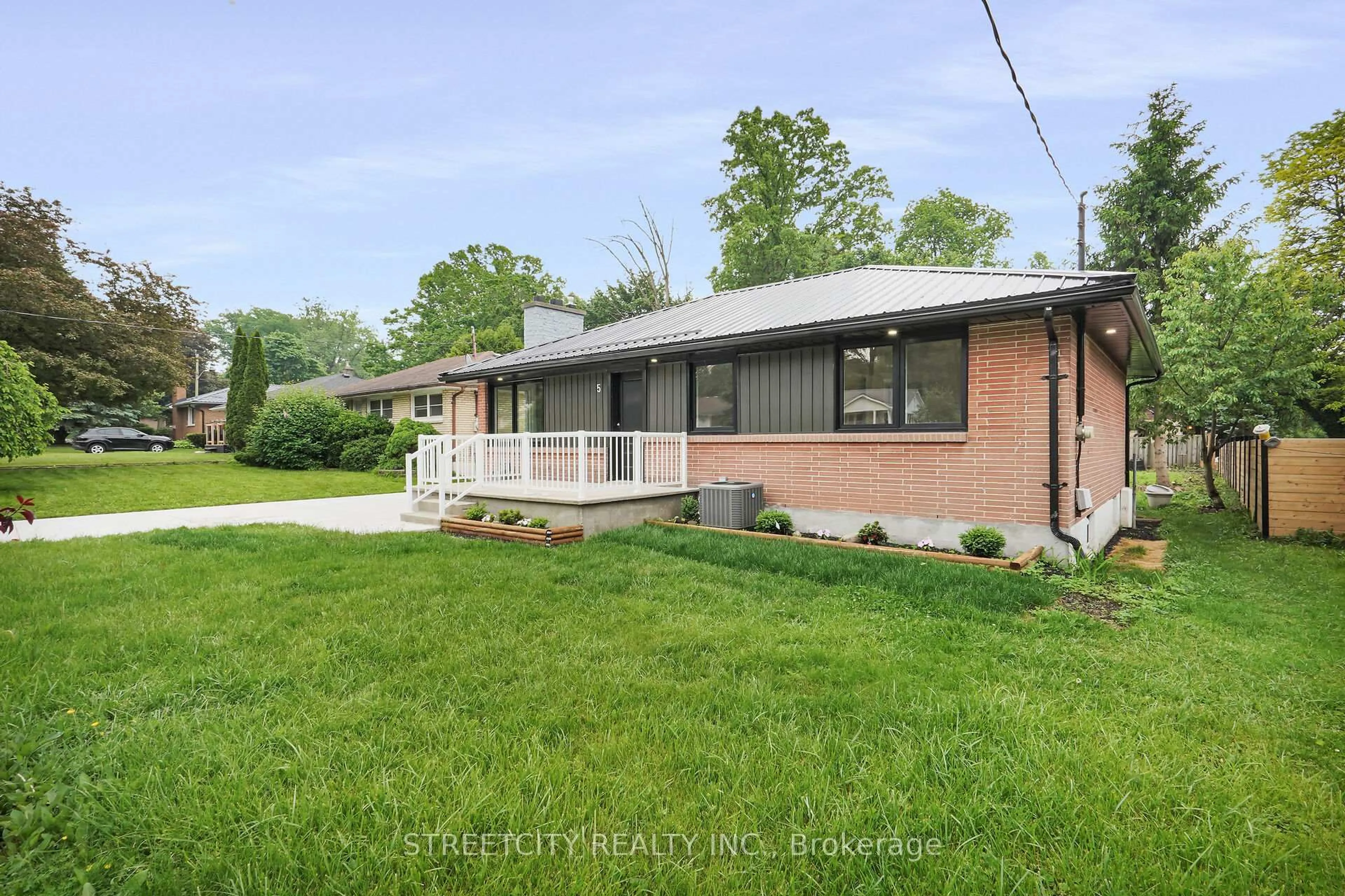 Home with brick exterior material, street for 5 THORNCREST Cres, London South Ontario N6J 1K4