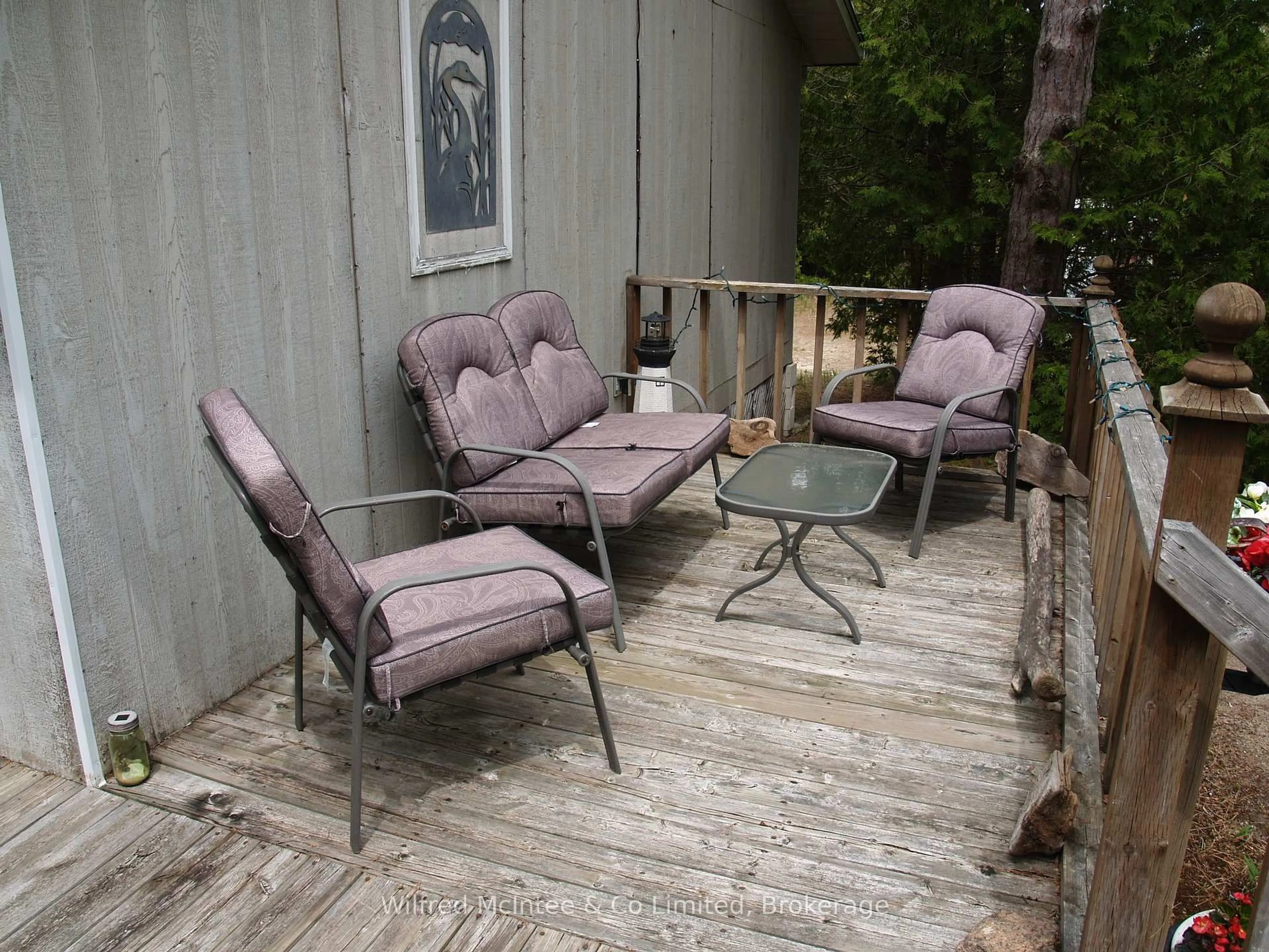 Patio, water/lake/river/ocean view for 278 Ogimah Rd, Native Leased Lands Ontario N0H 2G0