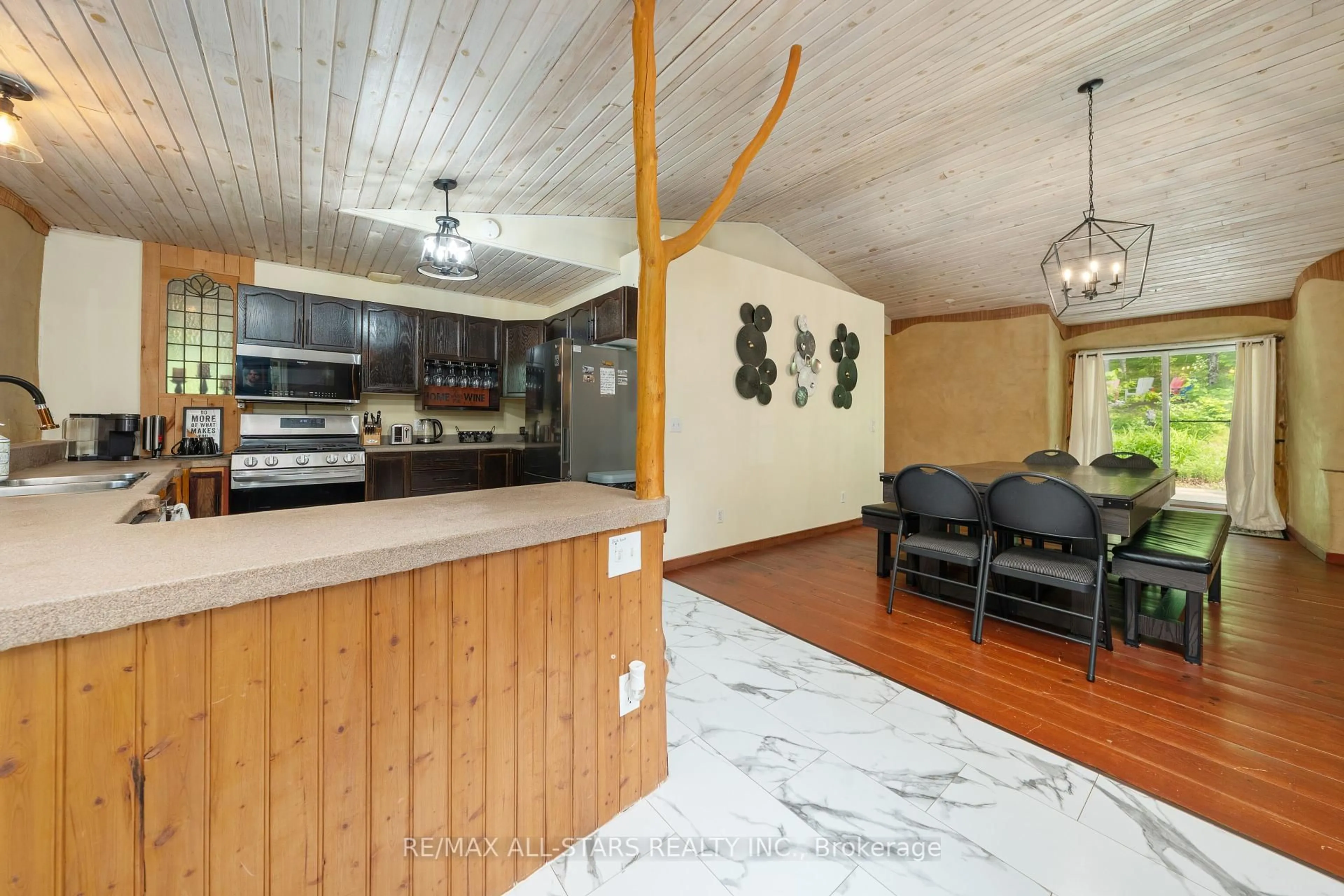 Open concept kitchen, unknown for 755 Scotch Settlement Rd, Madoc Ontario K0K 2K0
