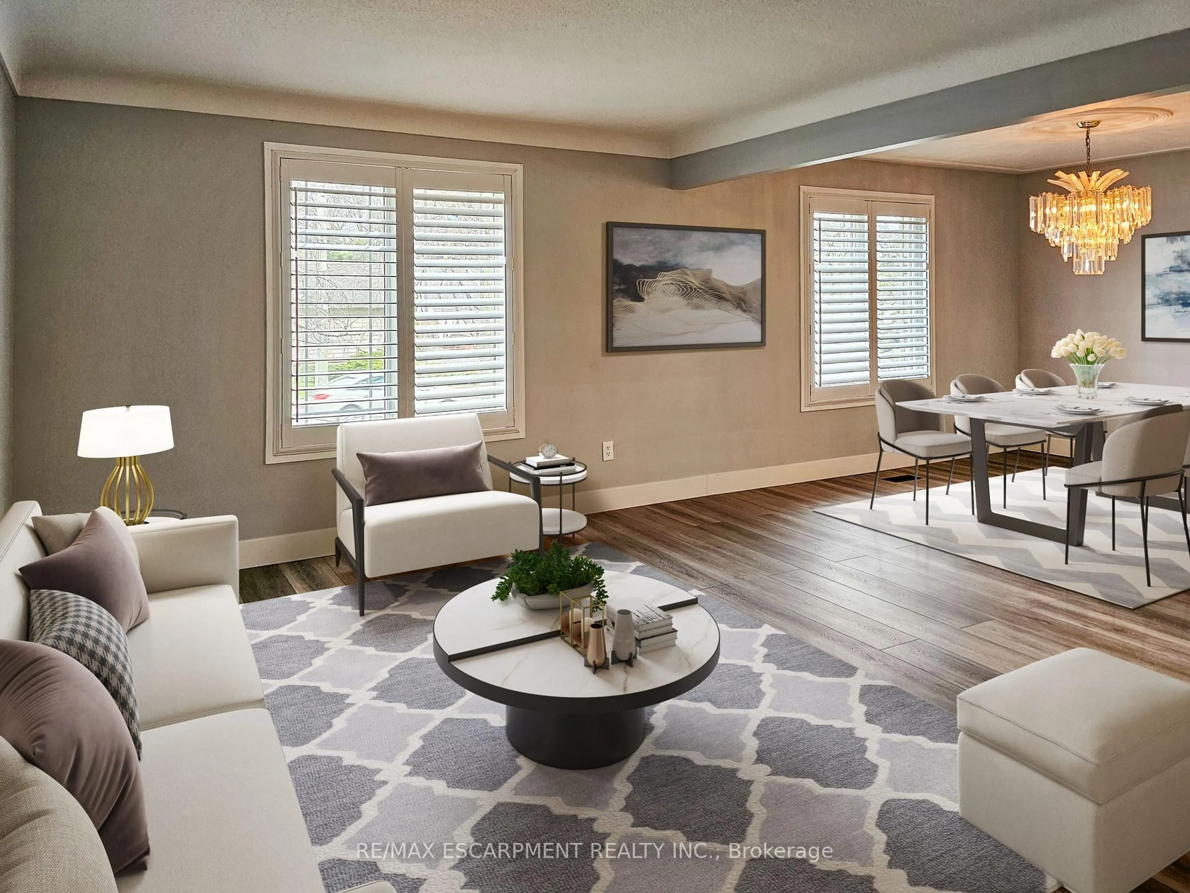 Living room with furniture, unknown for 332-1/2 Grantham Ave, St. Catharines Ontario L2M 5A6