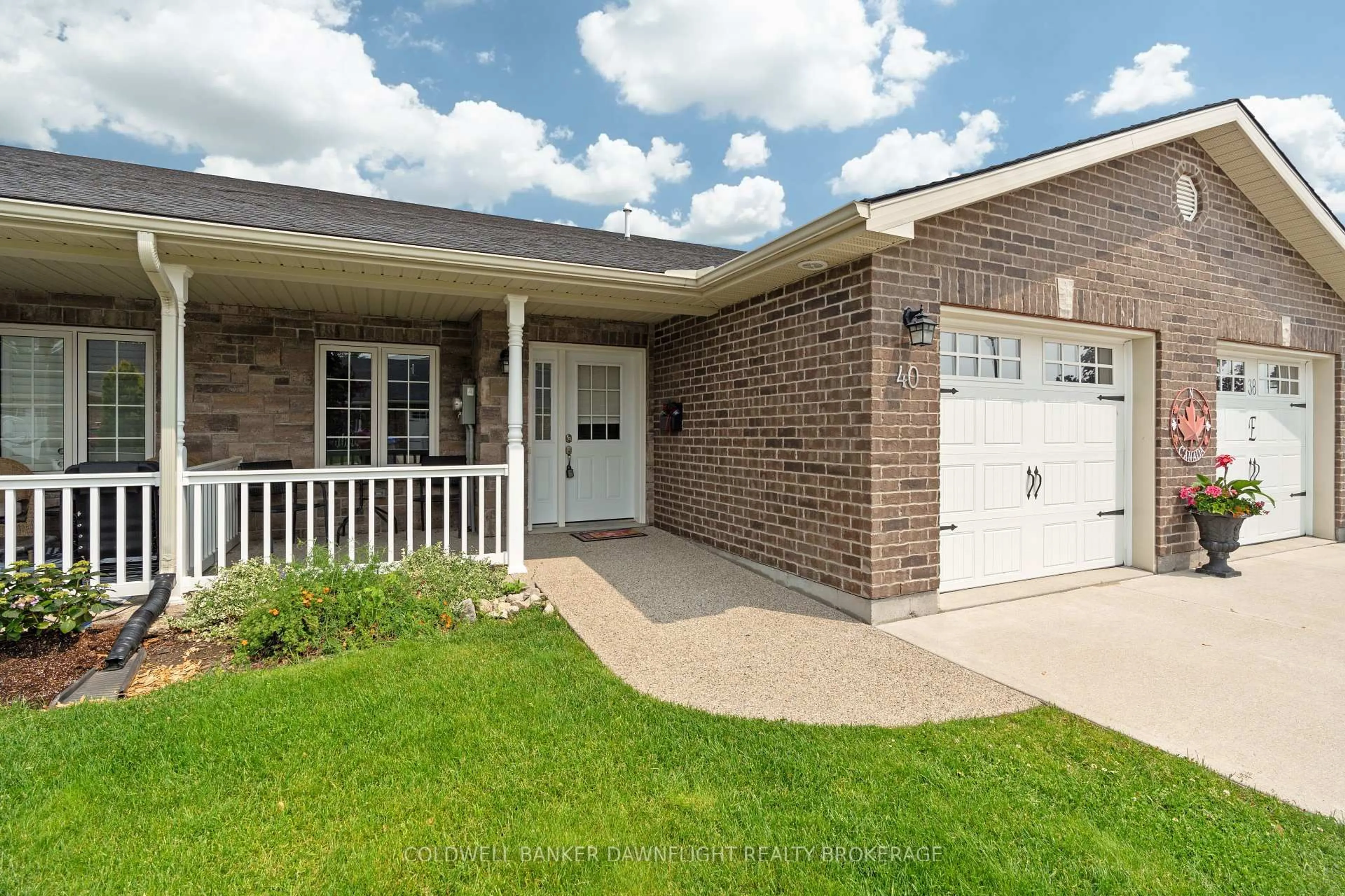 Home with brick exterior material, street for 40 Devon Dr, South Huron Ontario N0M 1S3