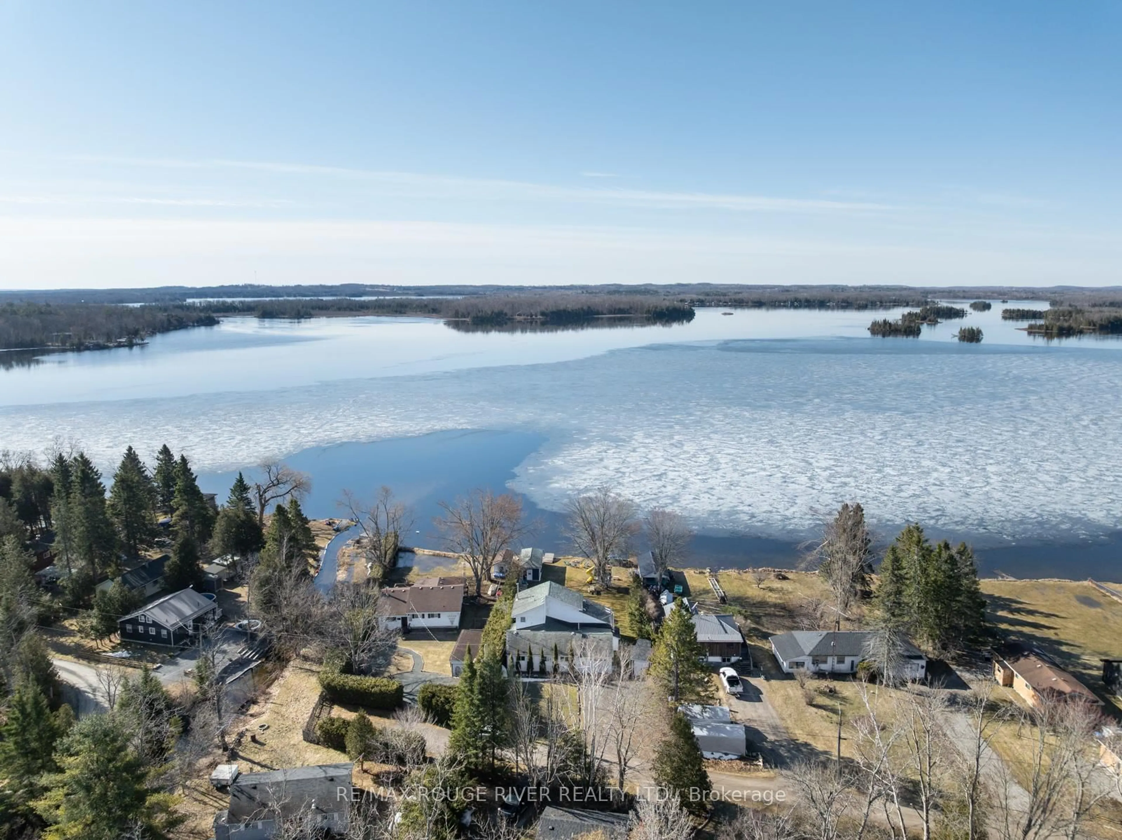 A pic from outside/outdoor area/front of a property/back of a property/a pic from drone, water/lake/river/ocean view for 1551 I Reynolds Rd, Trent Hills Ontario K0L 1L0