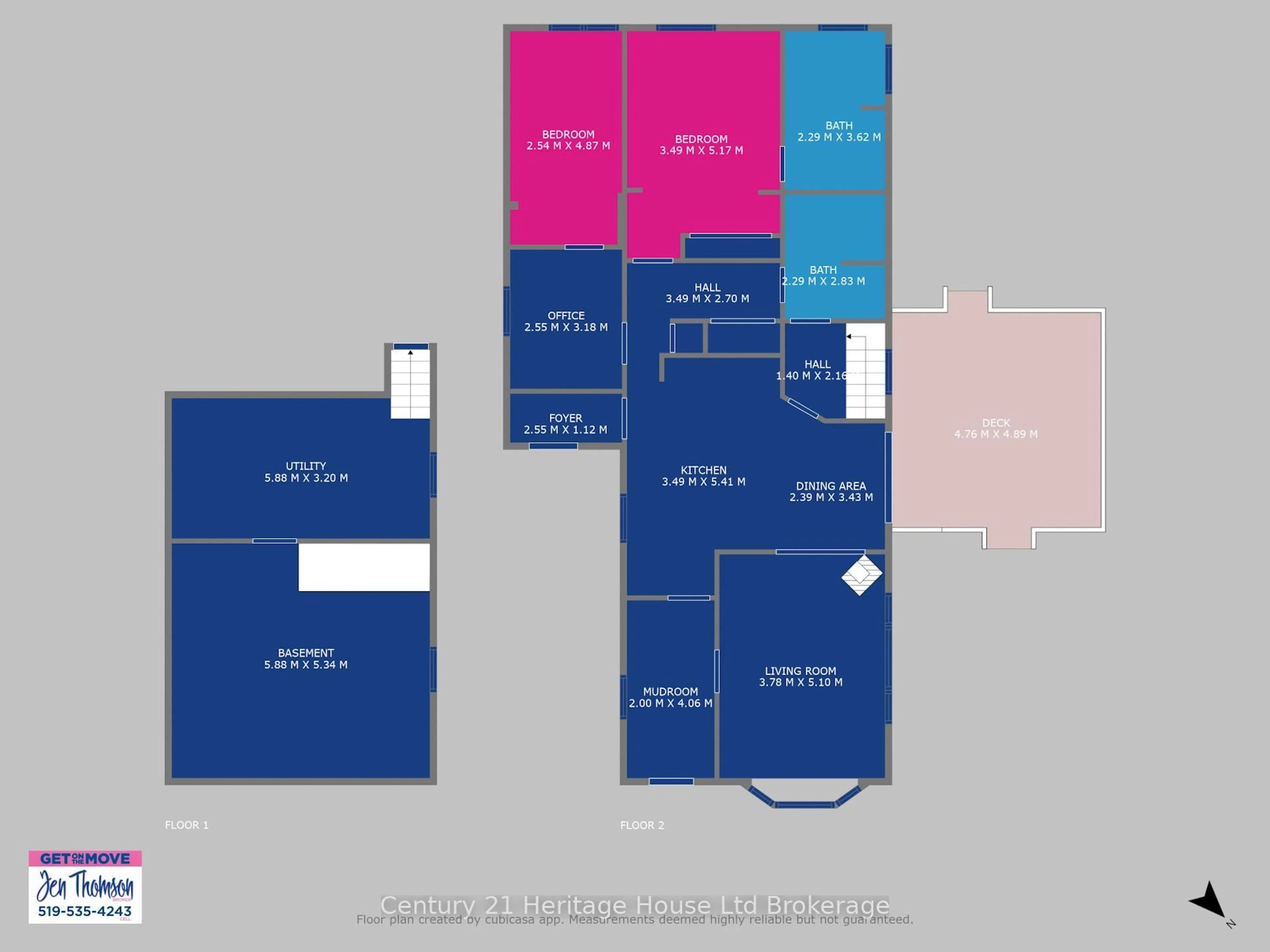 Floor plan for 474593 DODGE Line, South-West Oxford Ontario N0J 1A0