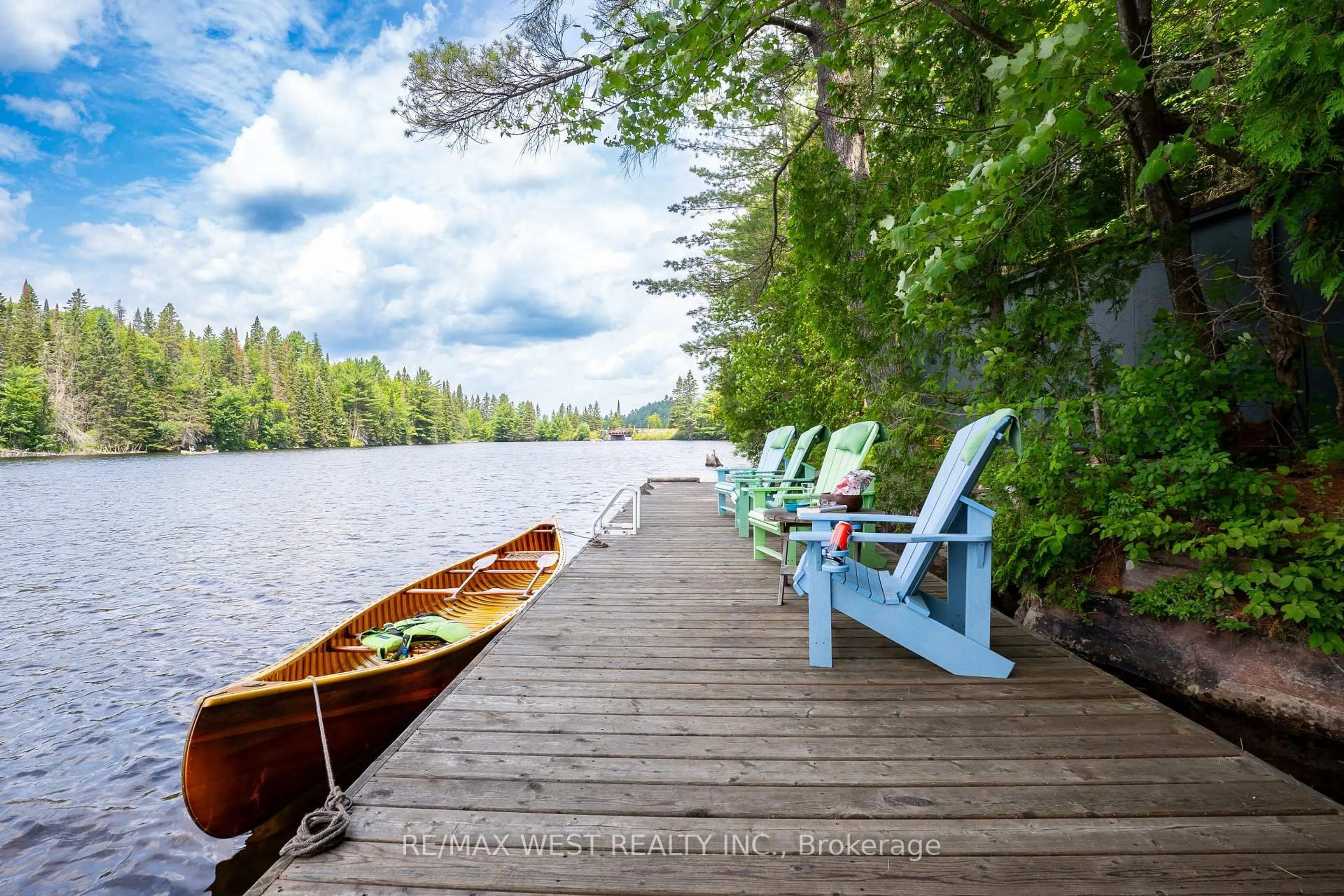Patio, water/lake/river/ocean view for 965 Joe Lake, Nipissing Ontario P0A 1H0