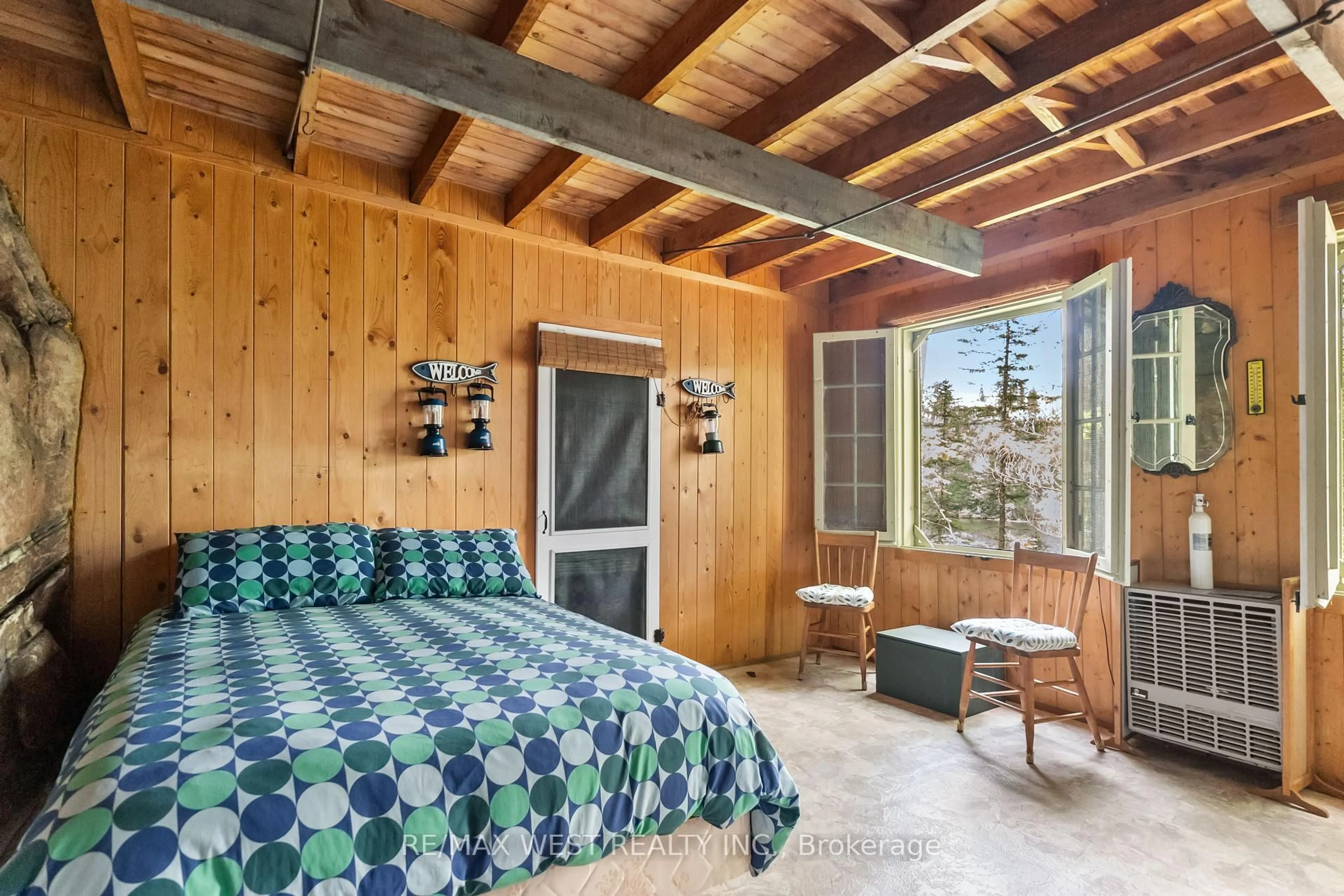 Bedroom with bed, unknown for 965 Joe Lake, Nipissing Ontario P0A 1H0