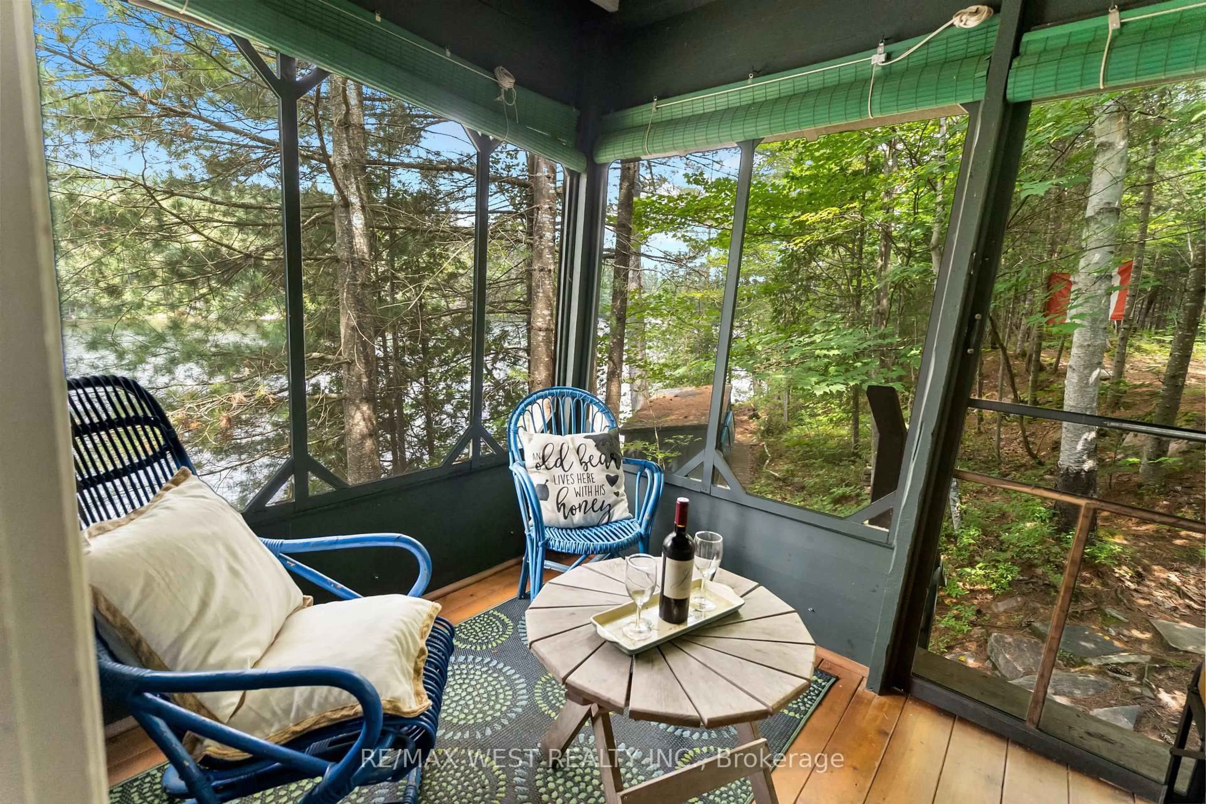 Patio, water/lake/river/ocean view for 965 Joe Lake, Nipissing Ontario P0A 1H0