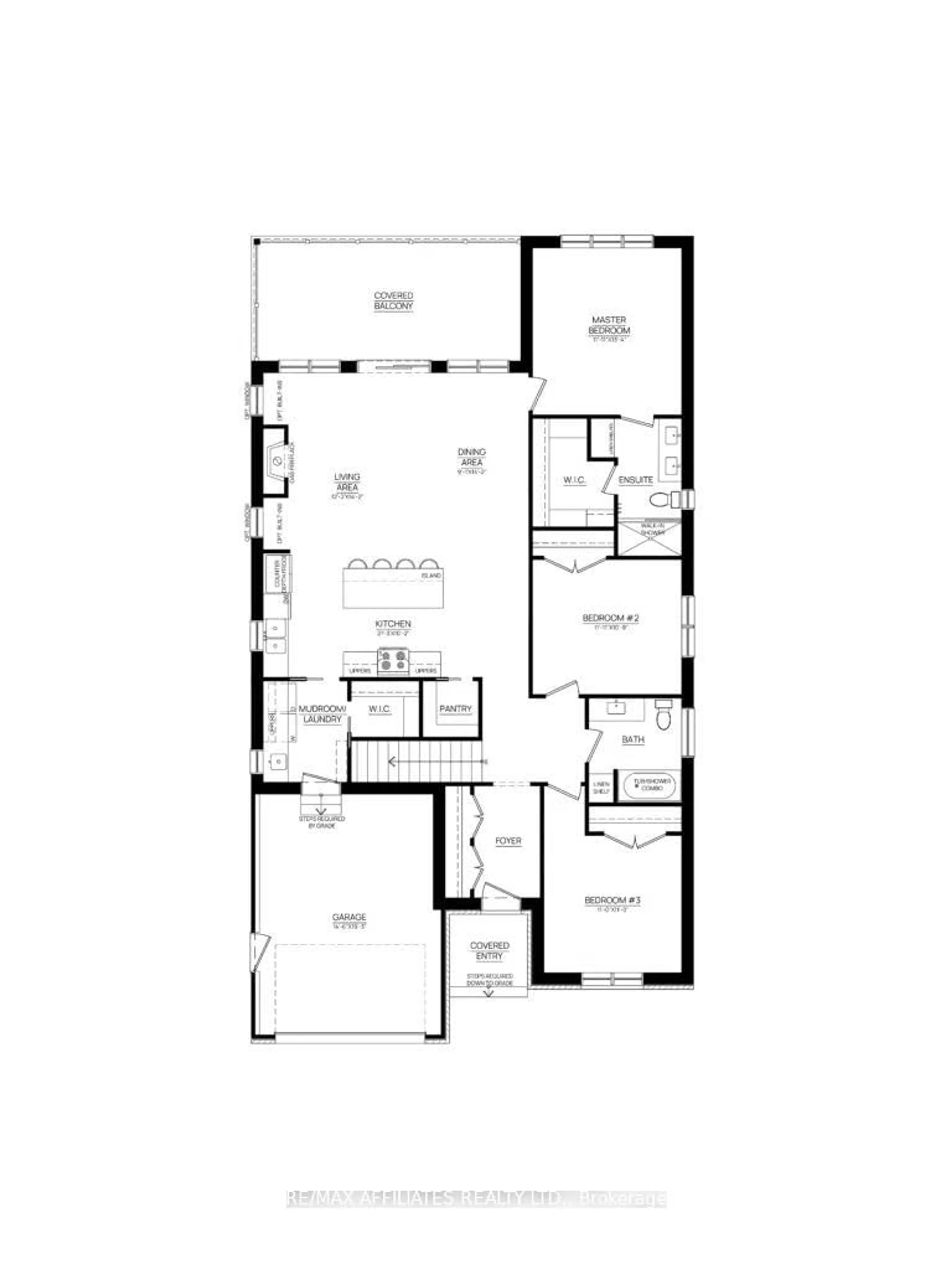 Floor plan for 93 Rabb St, Smiths Falls Ontario K7A 0L6