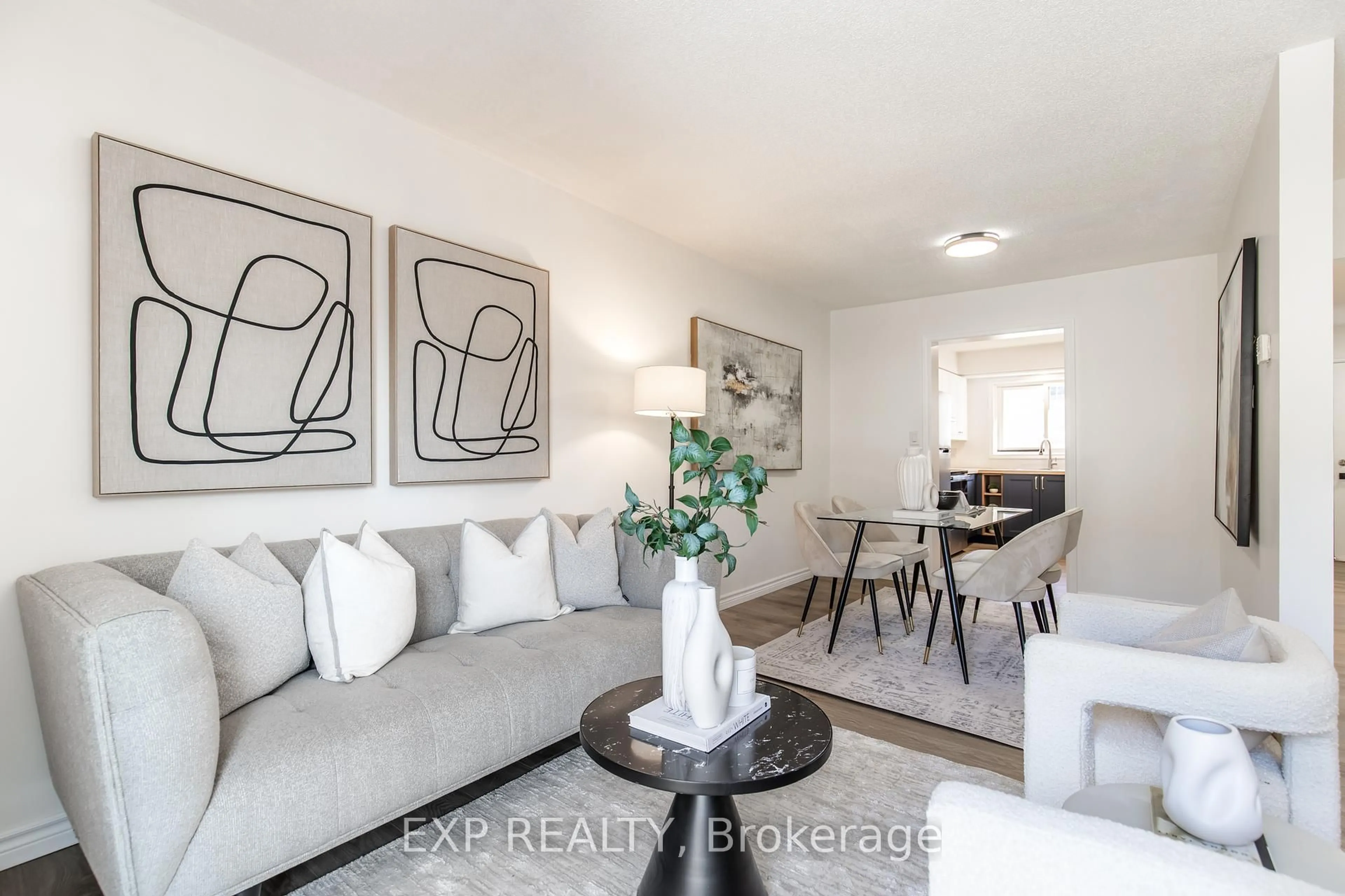 Living room with furniture, unknown for 139 Stanley St #27, Brantford Ontario N3S 7T3