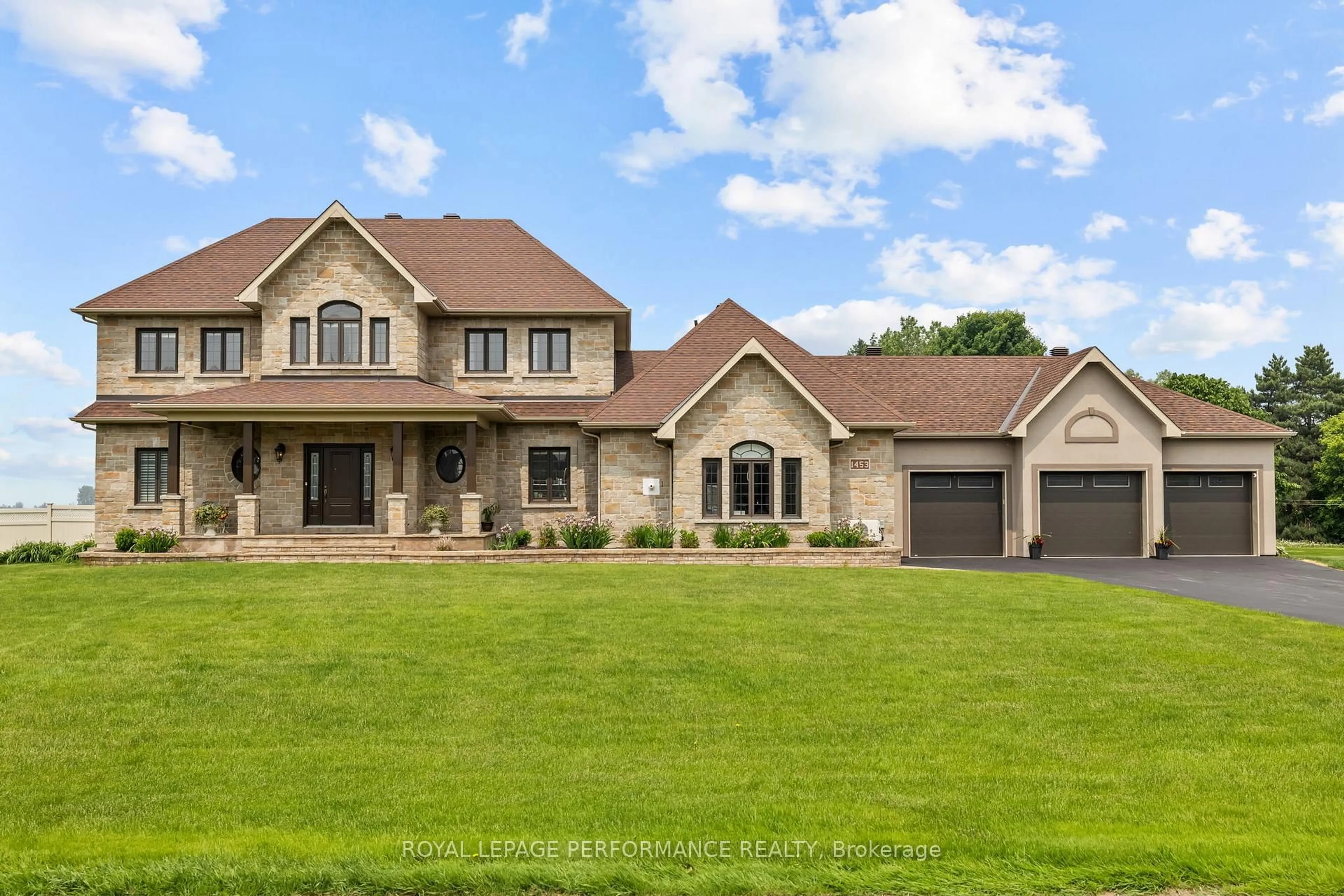 Home with brick exterior material, street for 1453 Notre Dame St, Russell Ontario K0A 1W0