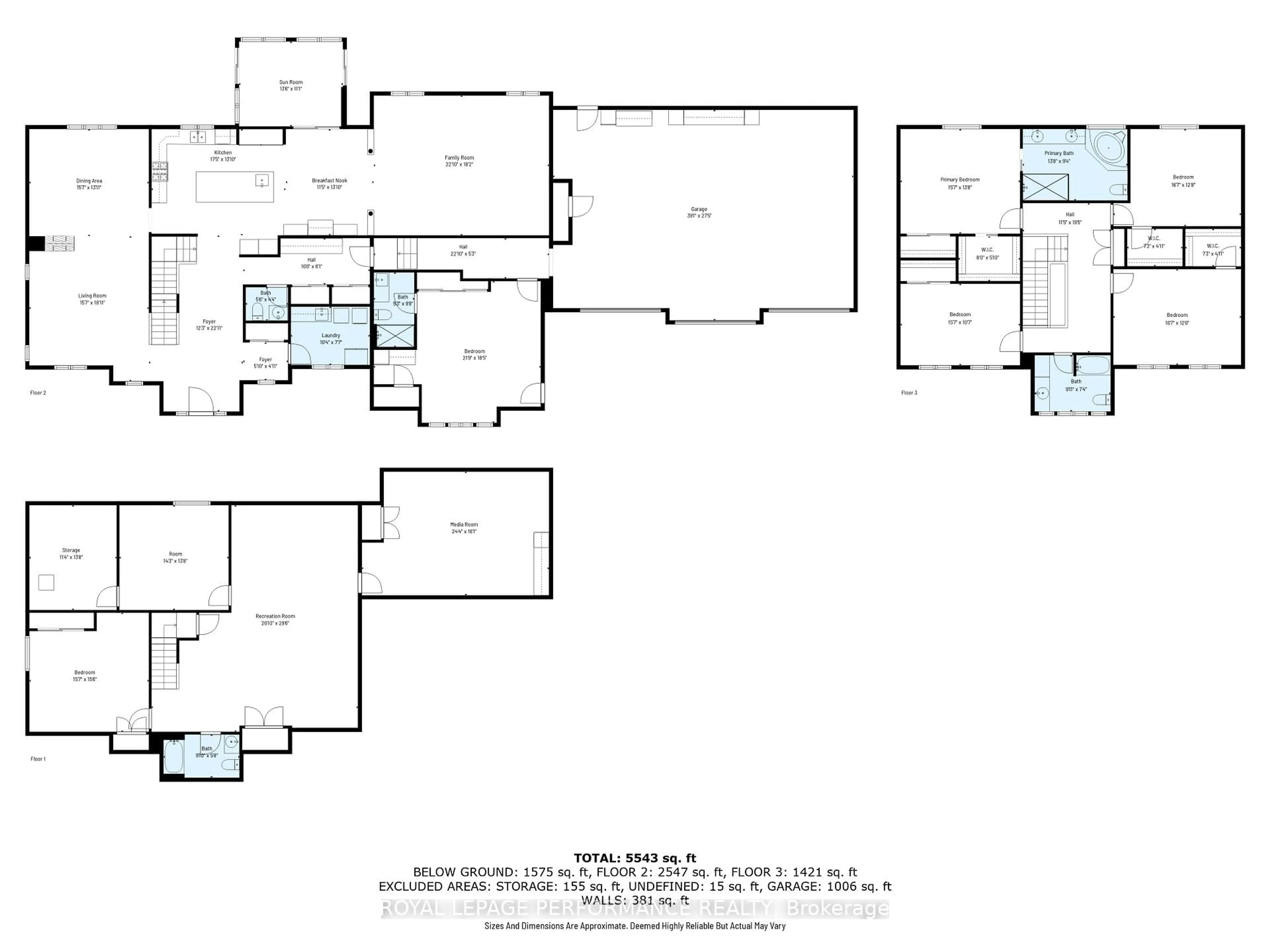 Floor plan for 1453 Notre Dame St, Russell Ontario K0A 1W0