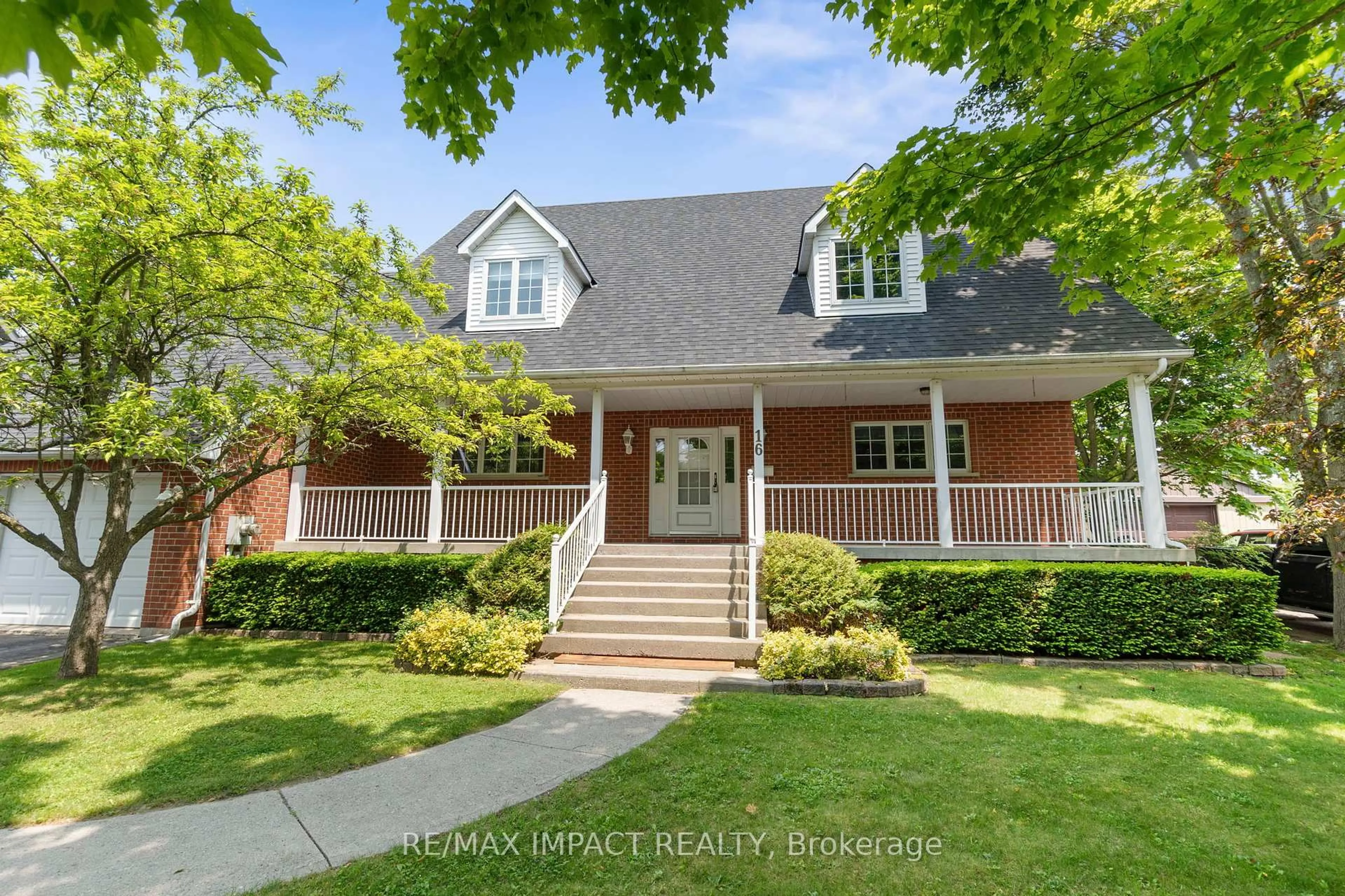 Home with brick exterior material, street for 16 Brook Rd, Cobourg Ontario K9A 4G1