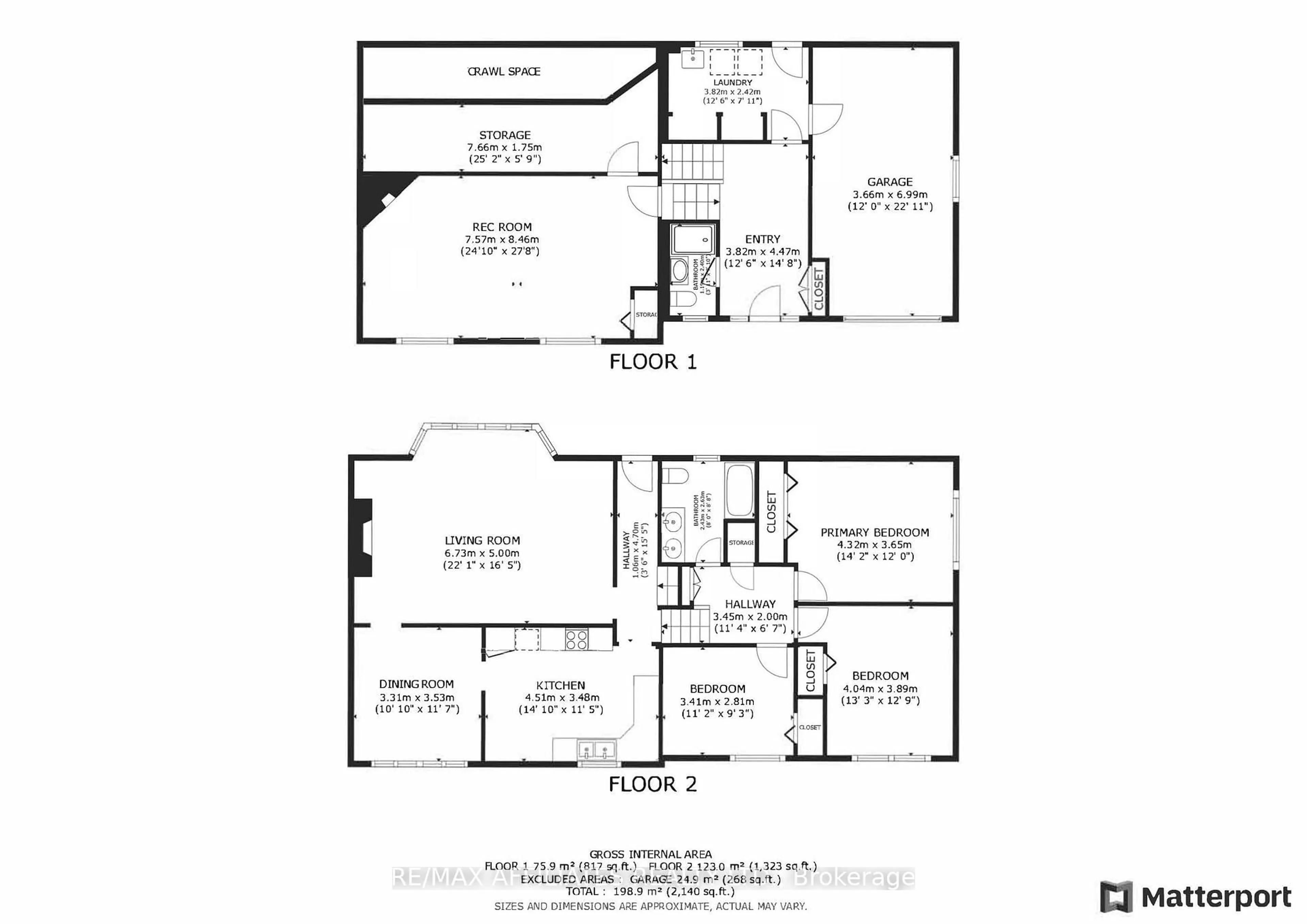 Floor plan for 34 Riverview Dr, Brockville Ontario K6V 2Y6