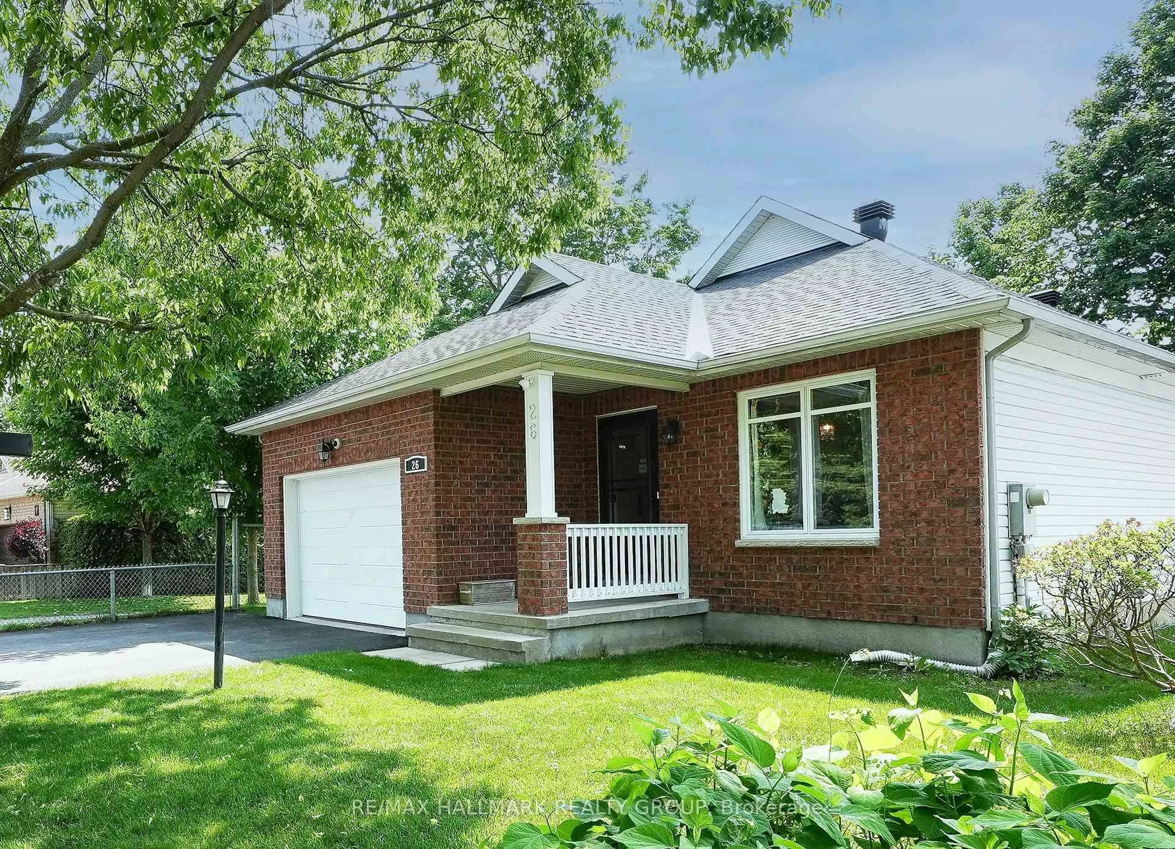 Home with brick exterior material, street for 26 Fieldcrest Ave, Ottawa Ontario K2J 4W7