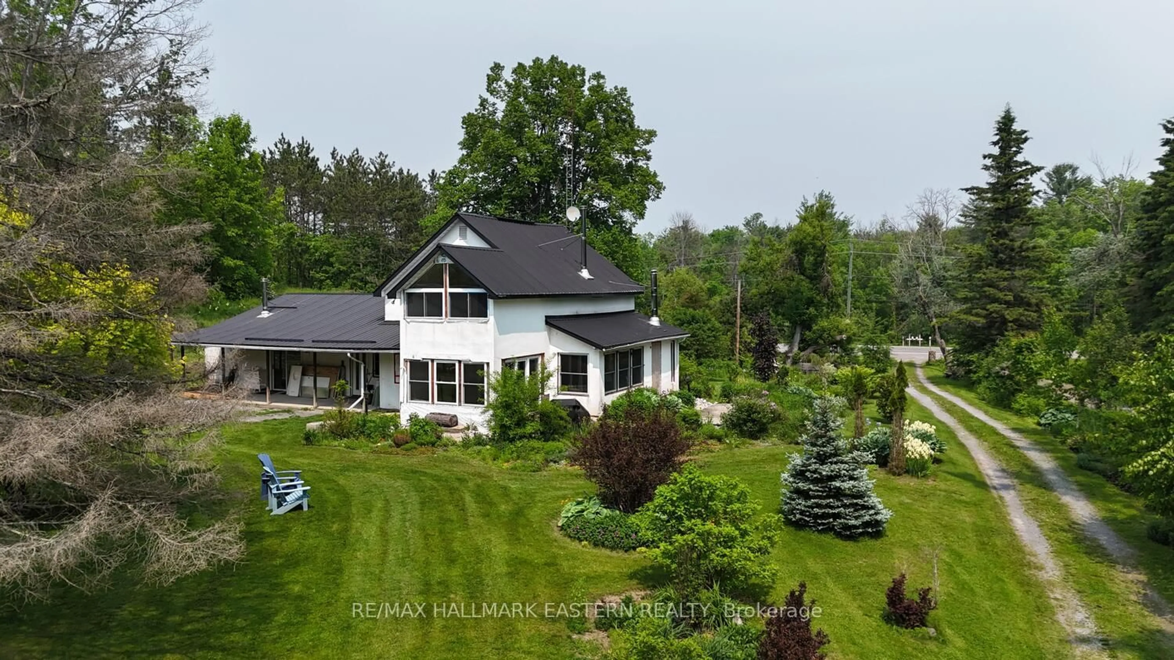 A pic from outside/outdoor area/front of a property/back of a property/a pic from drone, unknown for 2654 County Road 48, Havelock-Belmont-Methuen Ontario K0L 1Z0