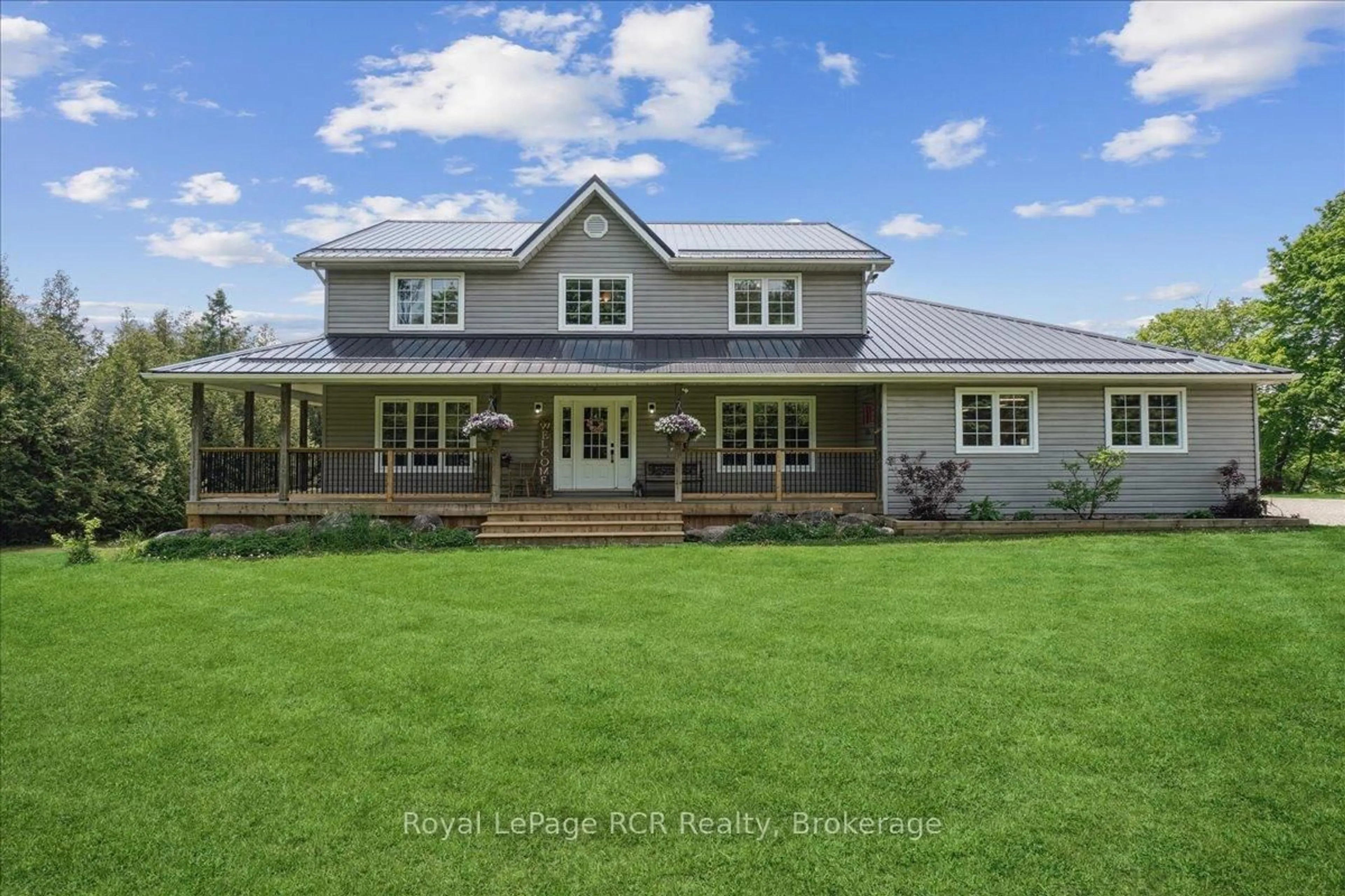 A pic from outside/outdoor area/front of a property/back of a property/a pic from drone, unknown for 614486 Hamilton Lane, West Grey Ontario N0C 1H0
