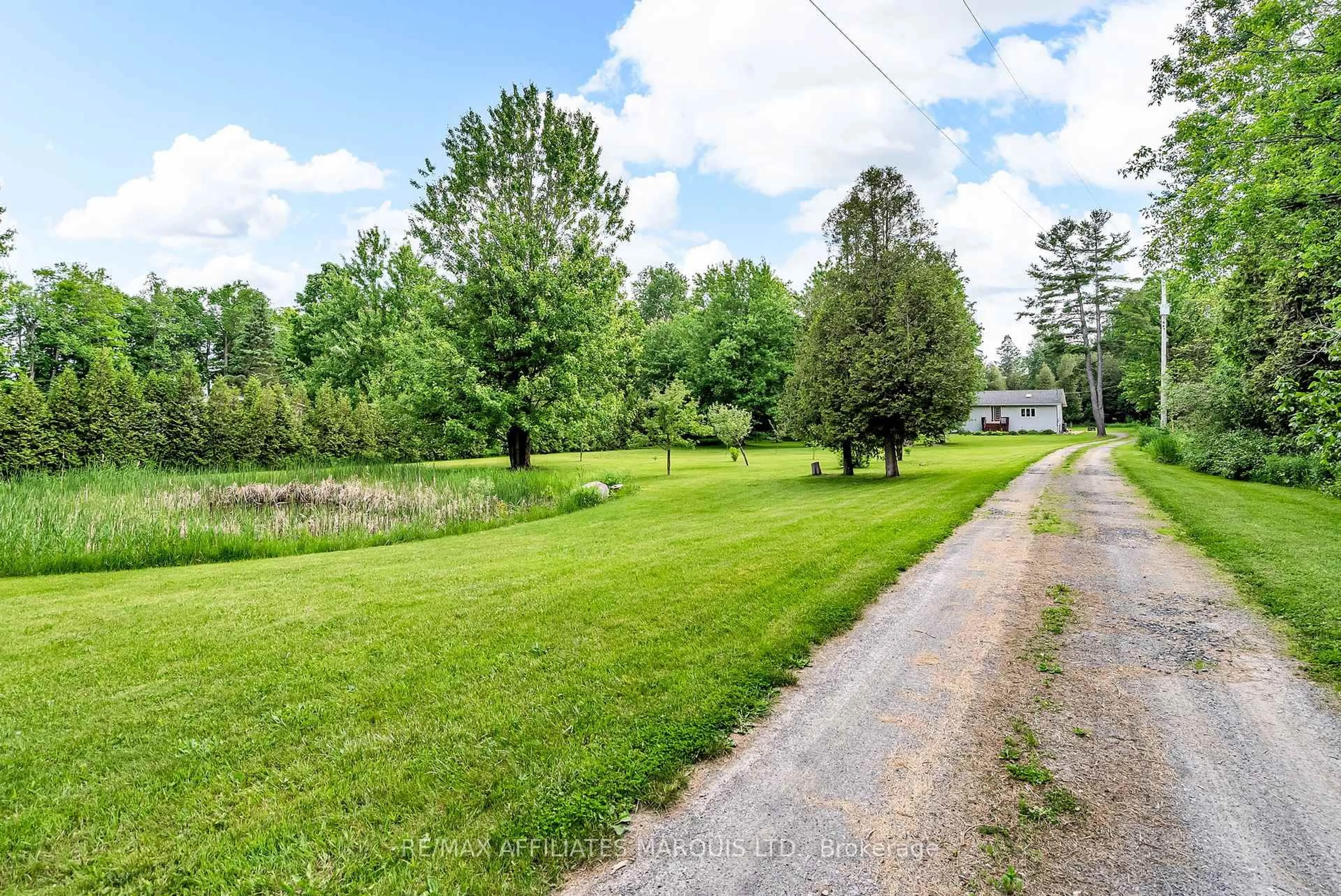 A pic from outside/outdoor area/front of a property/back of a property/a pic from drone, water/lake/river/ocean view for 4692 O'keefe Rd, South Stormont Ontario K0C 2A0