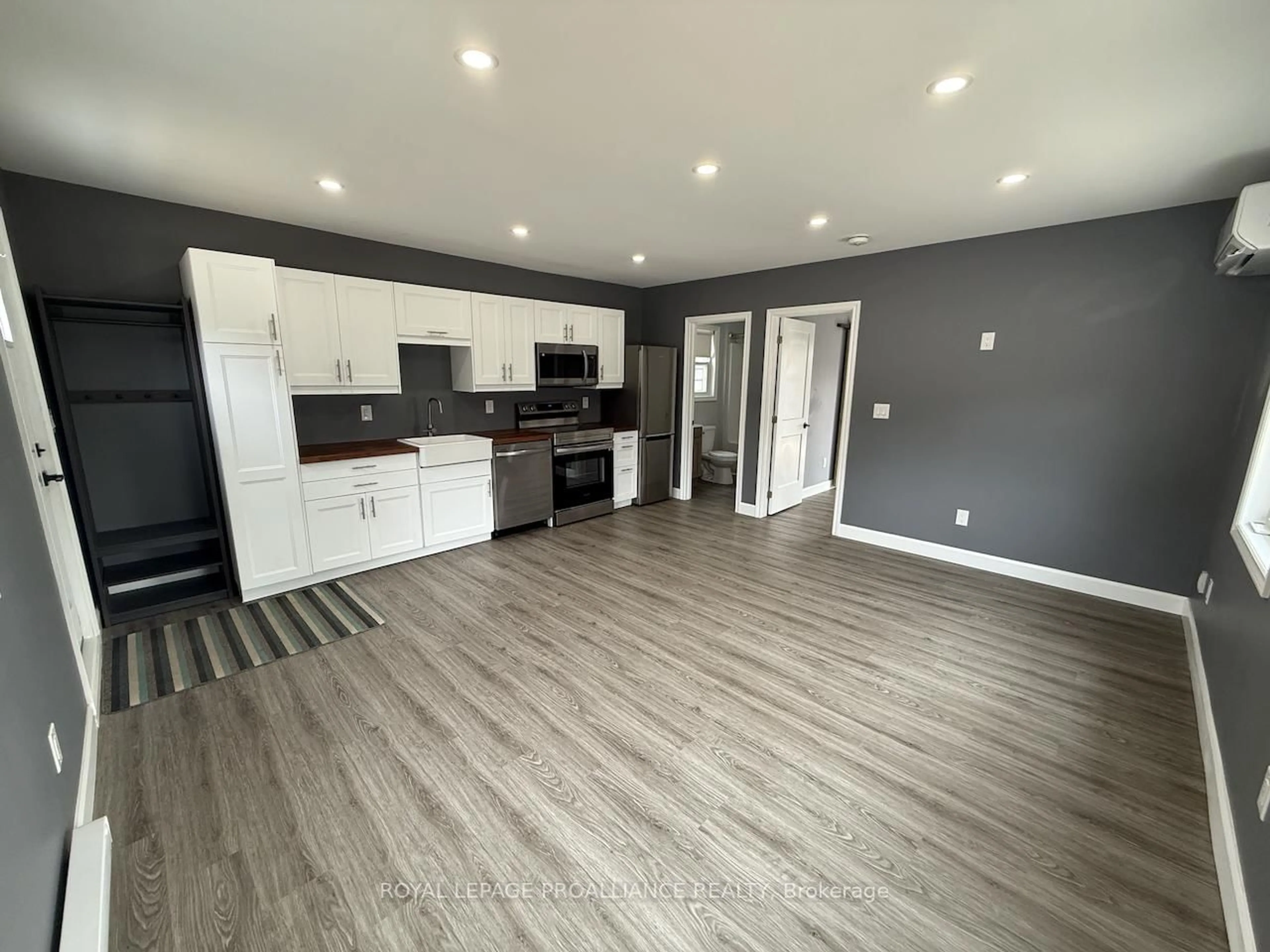 Open concept kitchen, wood/laminate floor for 19 Victoria St, Stirling-Rawdon Ontario K0K 1E0