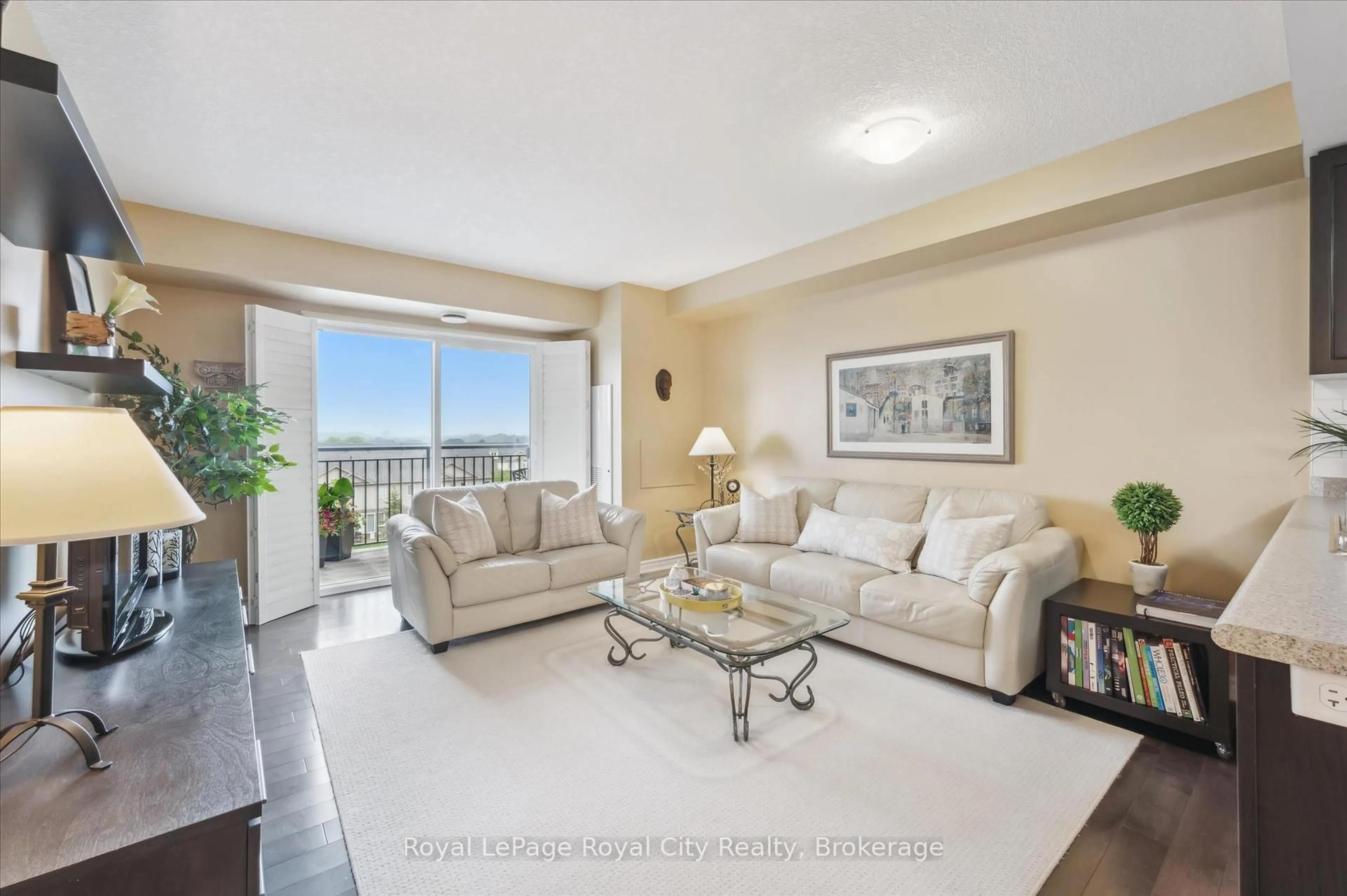 Living room with furniture, unknown for 67 Kingsbury Sq #409, Guelph Ontario N1L 0L3