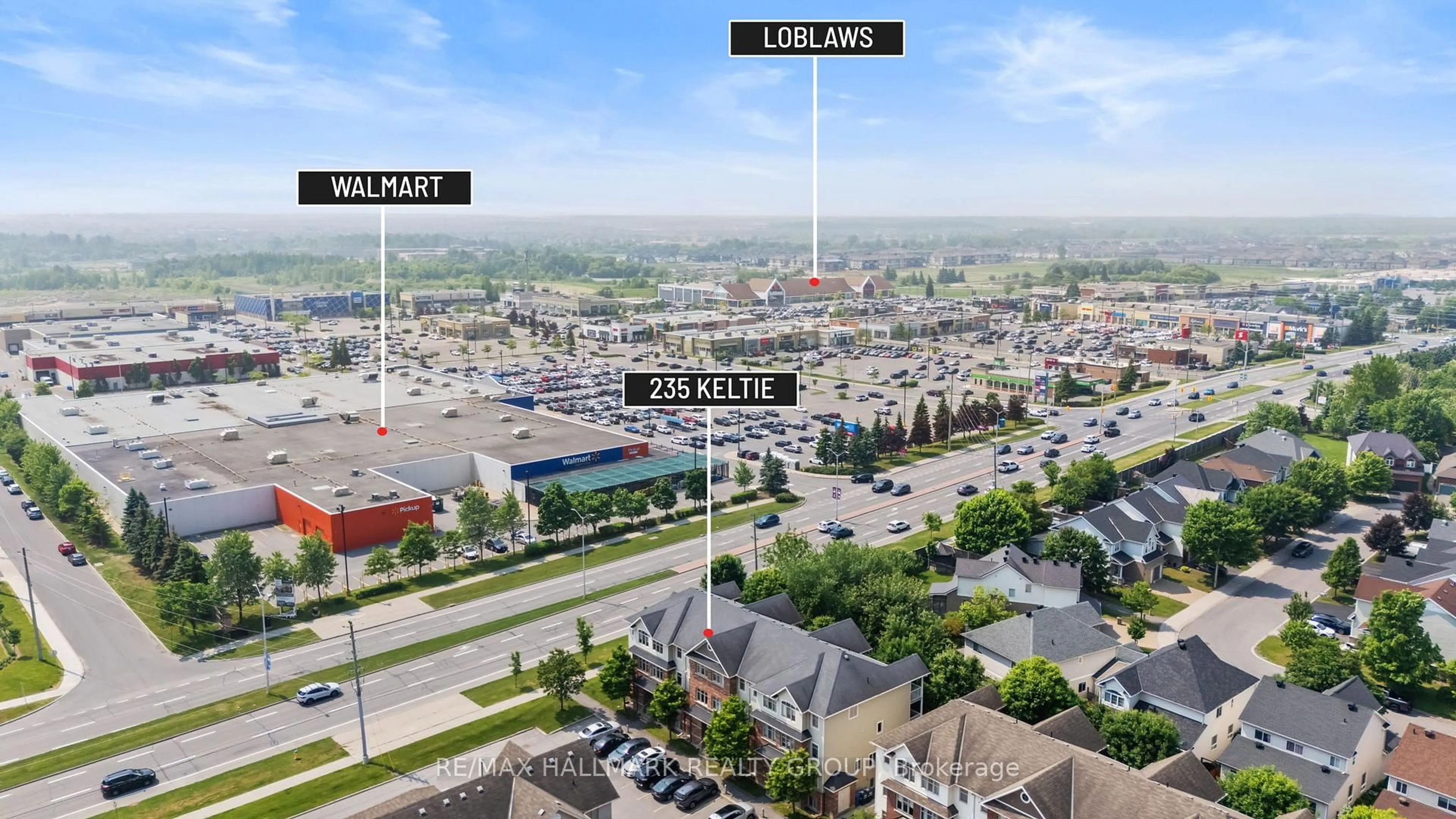 A pic from outside/outdoor area/front of a property/back of a property/a pic from drone, street for 235 Keltie Private, Ottawa Ontario K2J 0A3