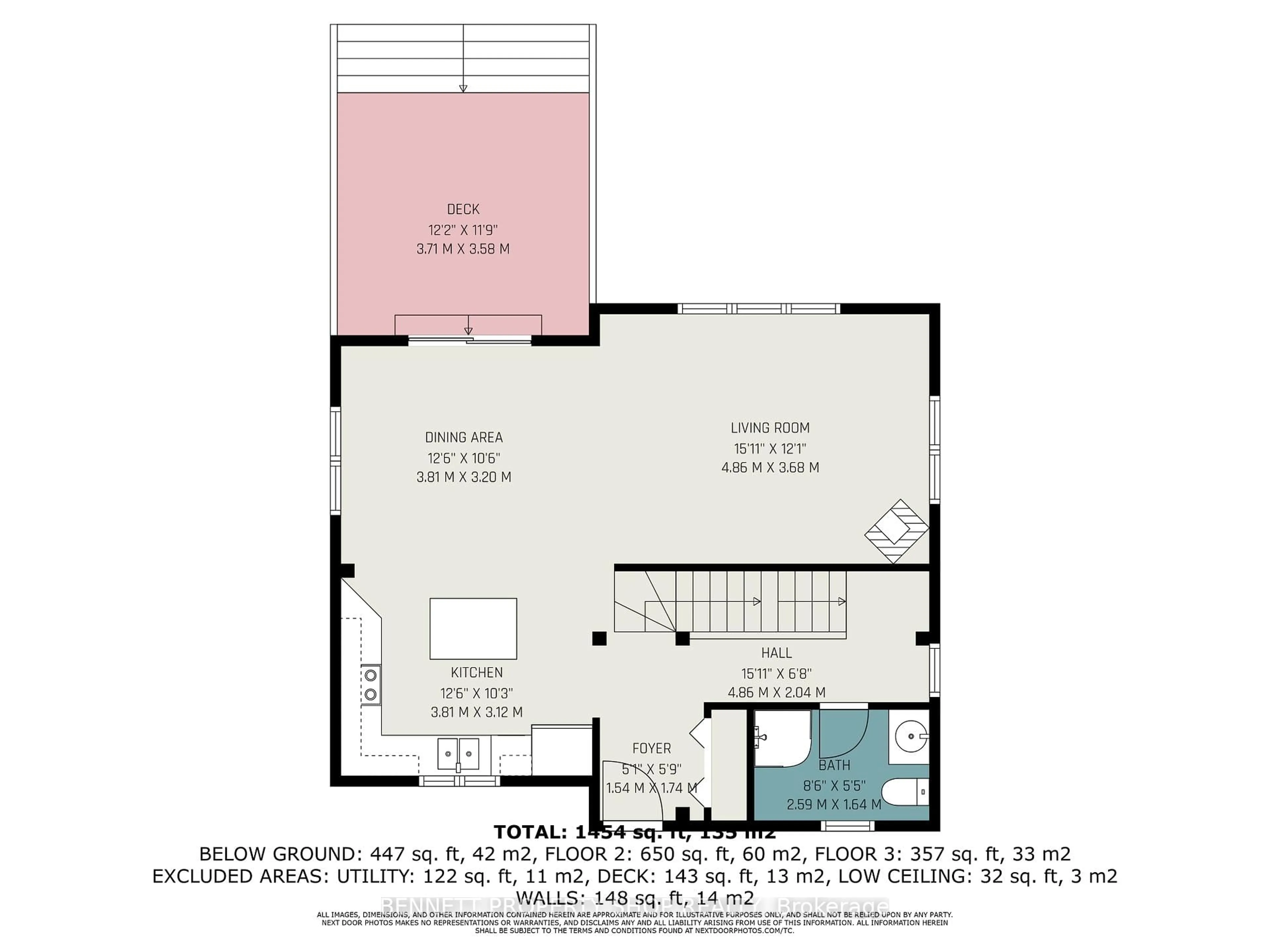 Floor plan for 33 Burton Lane, Renfrew Ontario K7V 3Z8