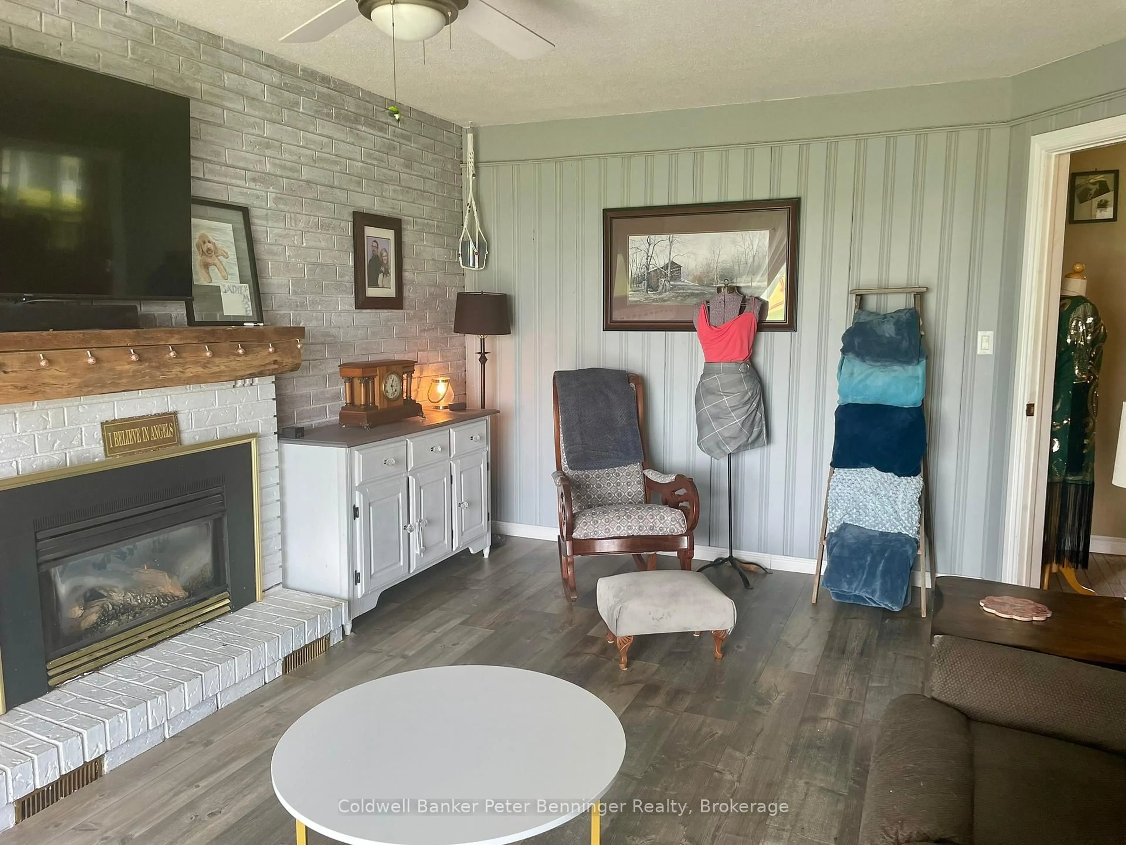 Living room with furniture, unknown for 77 2nd Street Cres, Hanover Ontario N4N 3K3