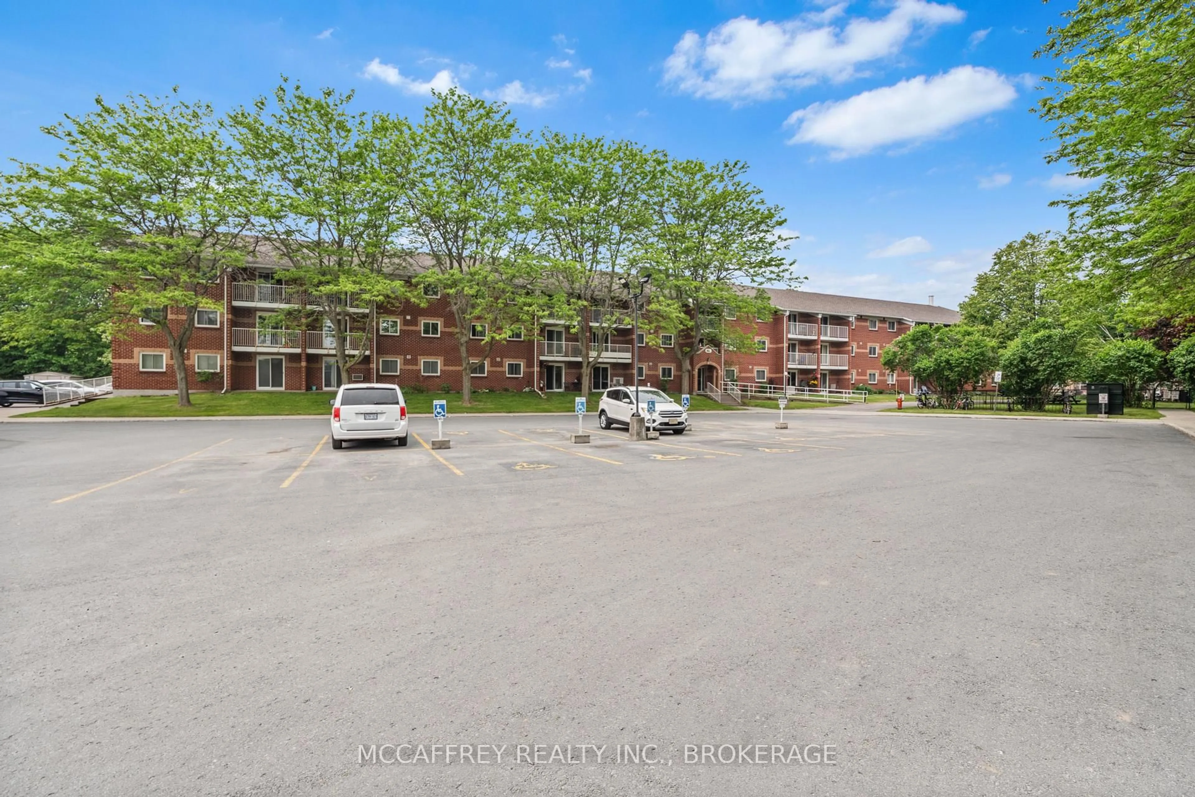 A pic from outside/outdoor area/front of a property/back of a property/a pic from drone, unknown for 561 Armstrong Rd #204, Kingston Ontario K7M 8J9