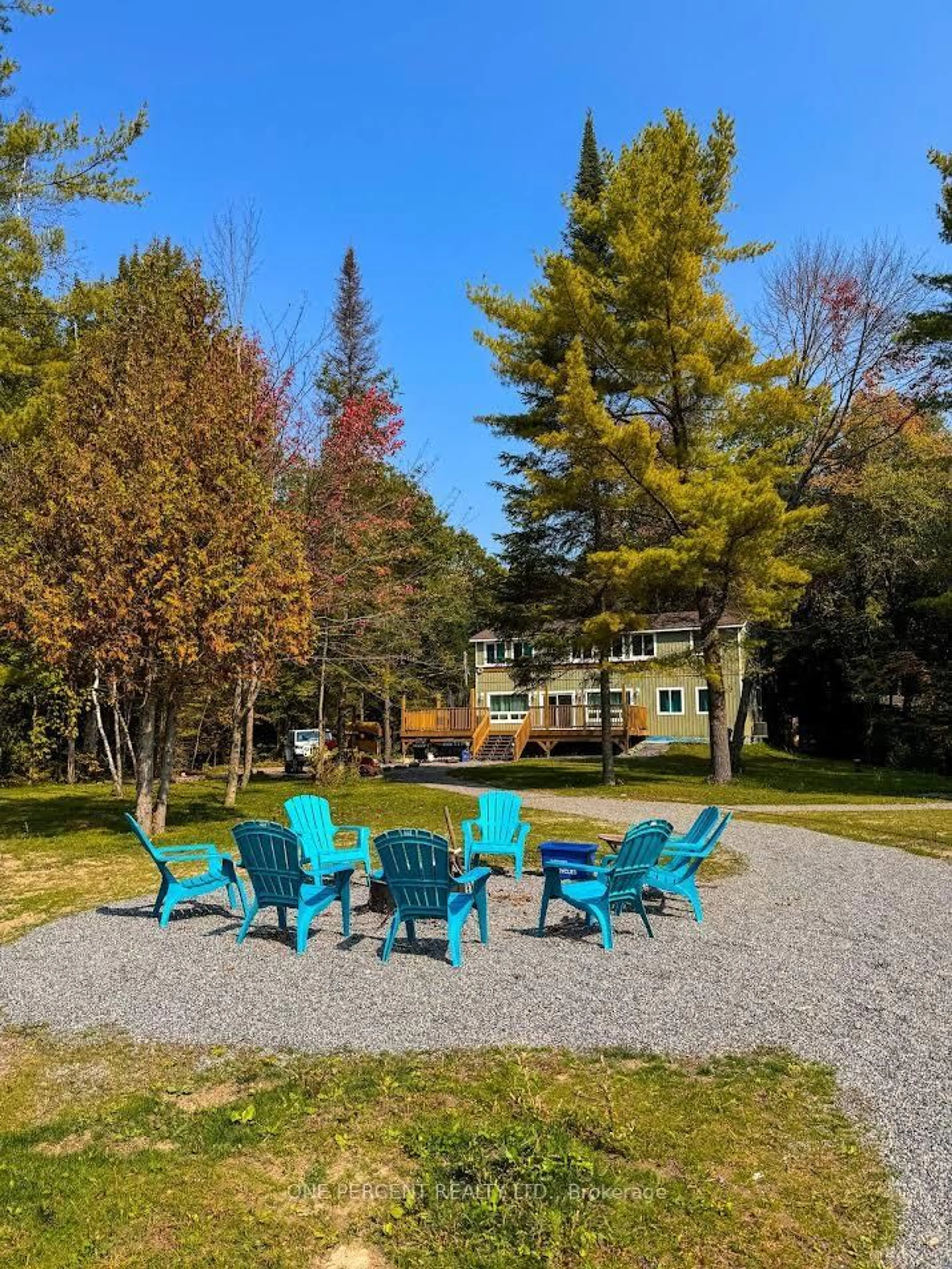 Patio, water/lake/river/ocean view for 1013 Goodlife Lane, Algonquin Highlands Ontario P0A 1E0