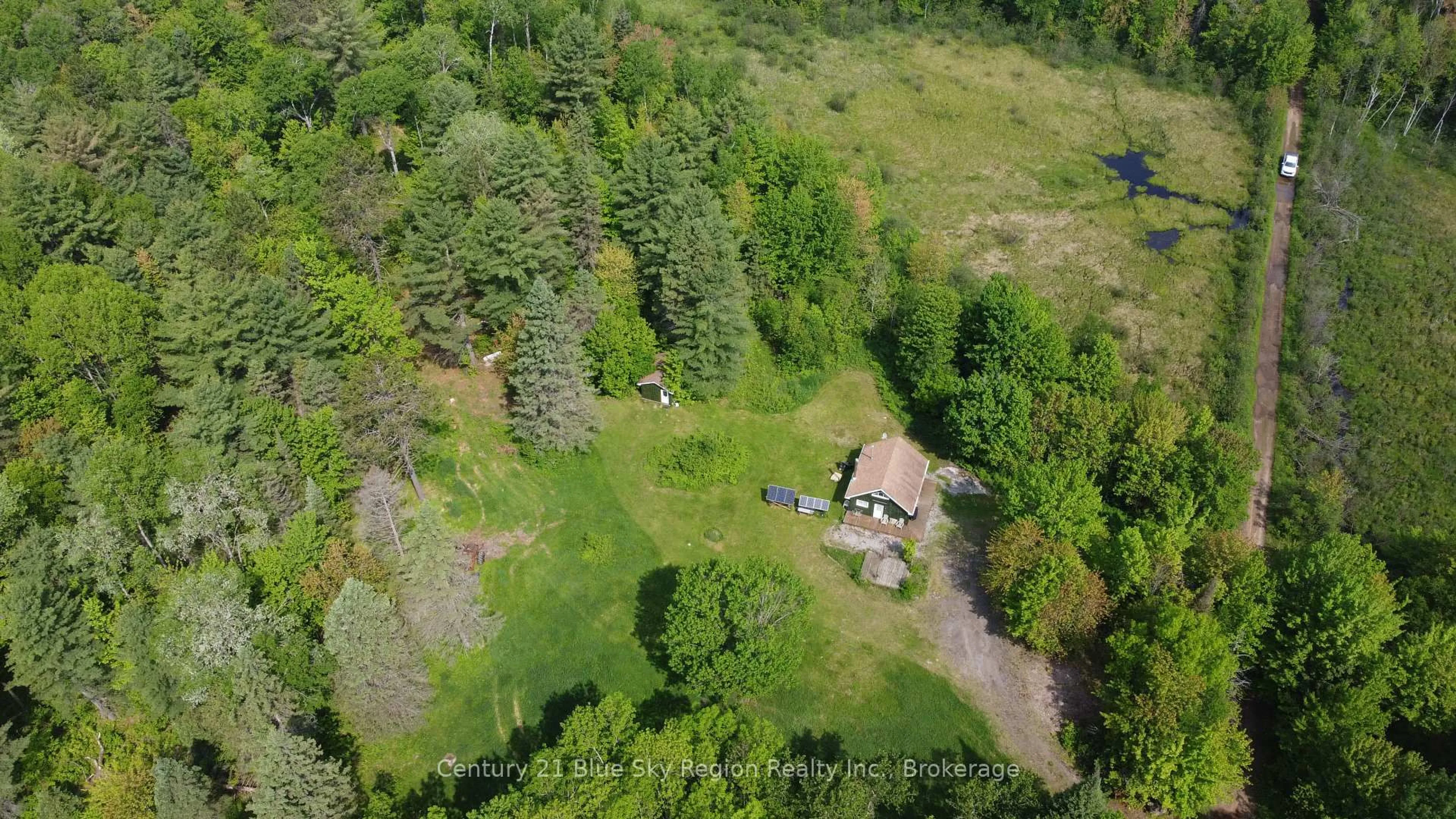 A pic from outside/outdoor area/front of a property/back of a property/a pic from drone, forest/trees view for LOT 16 OAKWOOD Rd, Callander Ontario P0H 1Z0