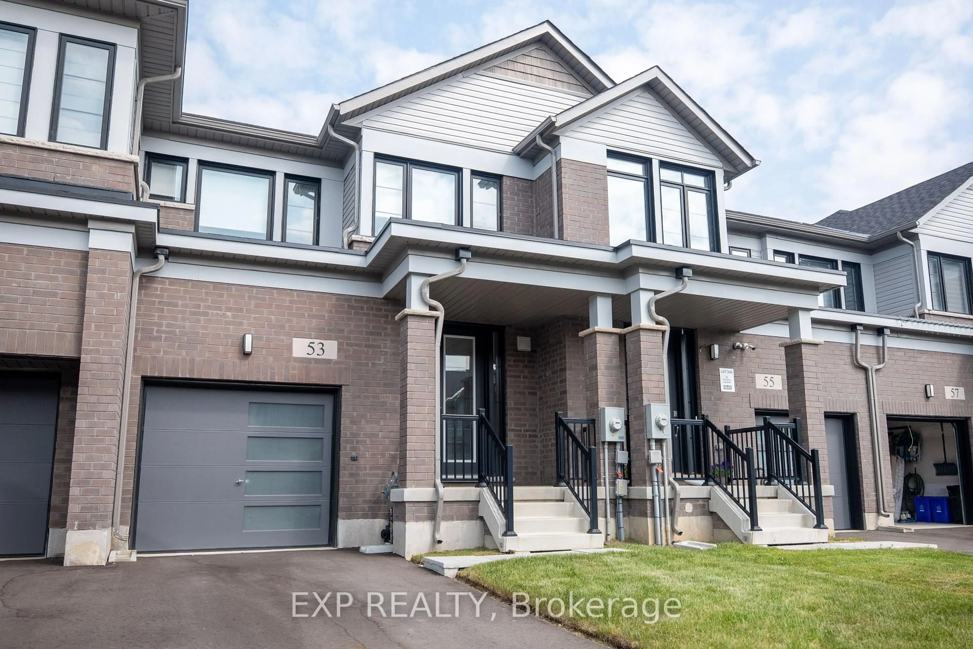 Home with brick exterior material, street for 53 FREEDOM Cres, Hamilton Ontario L0R 1W0