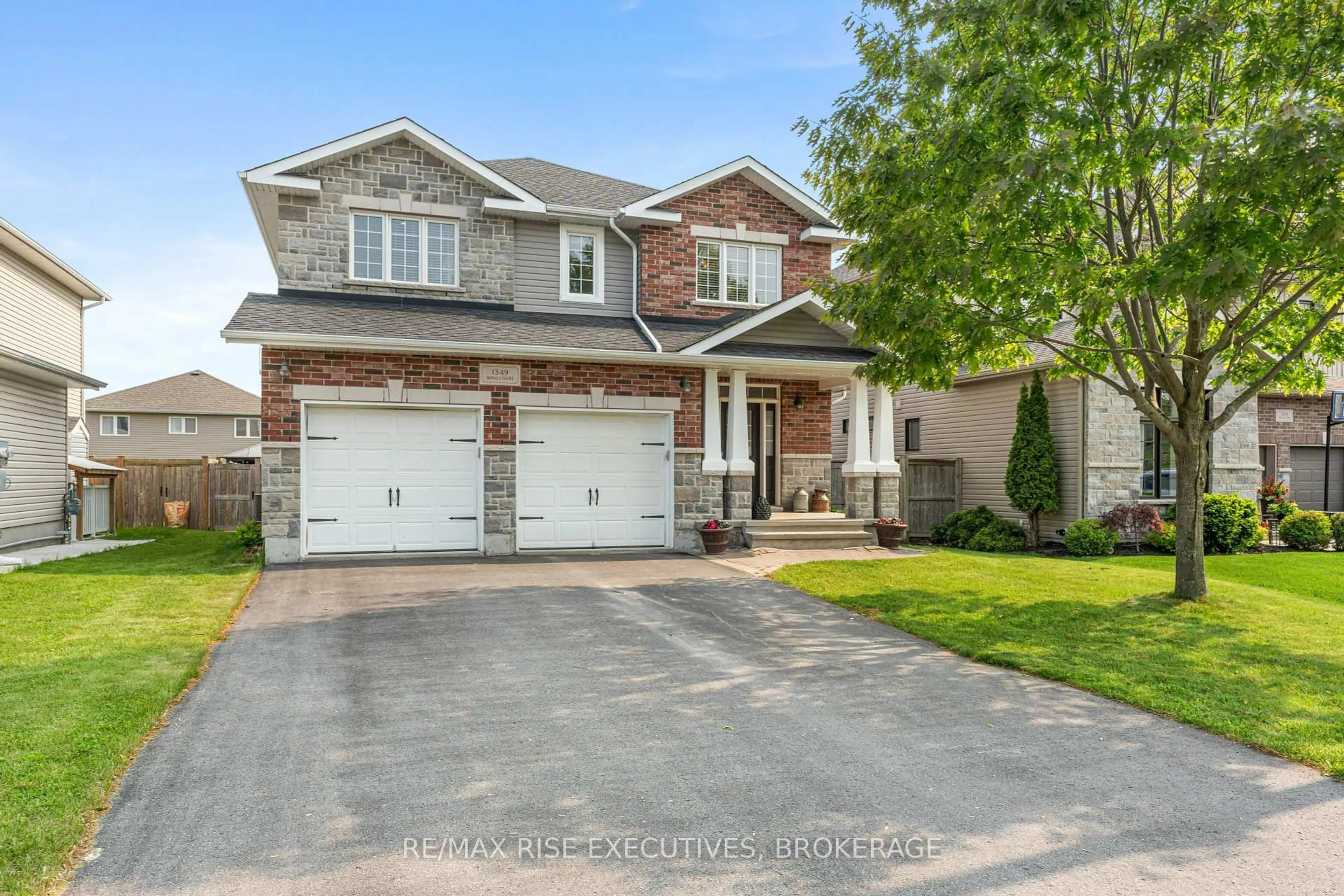 Home with brick exterior material, street for 1349 MONACO Crt, Kingston Ontario K7P 0J1